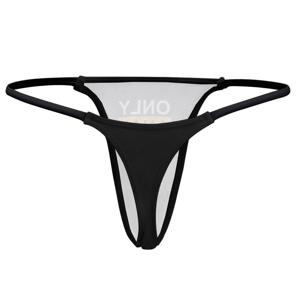 ONLY ANAL Thong | Anal Only Panty | Sexy Underwear for Roleplay & Adult Fun, anal slut gift for hot wife and horny girlfriends, gag gift sex