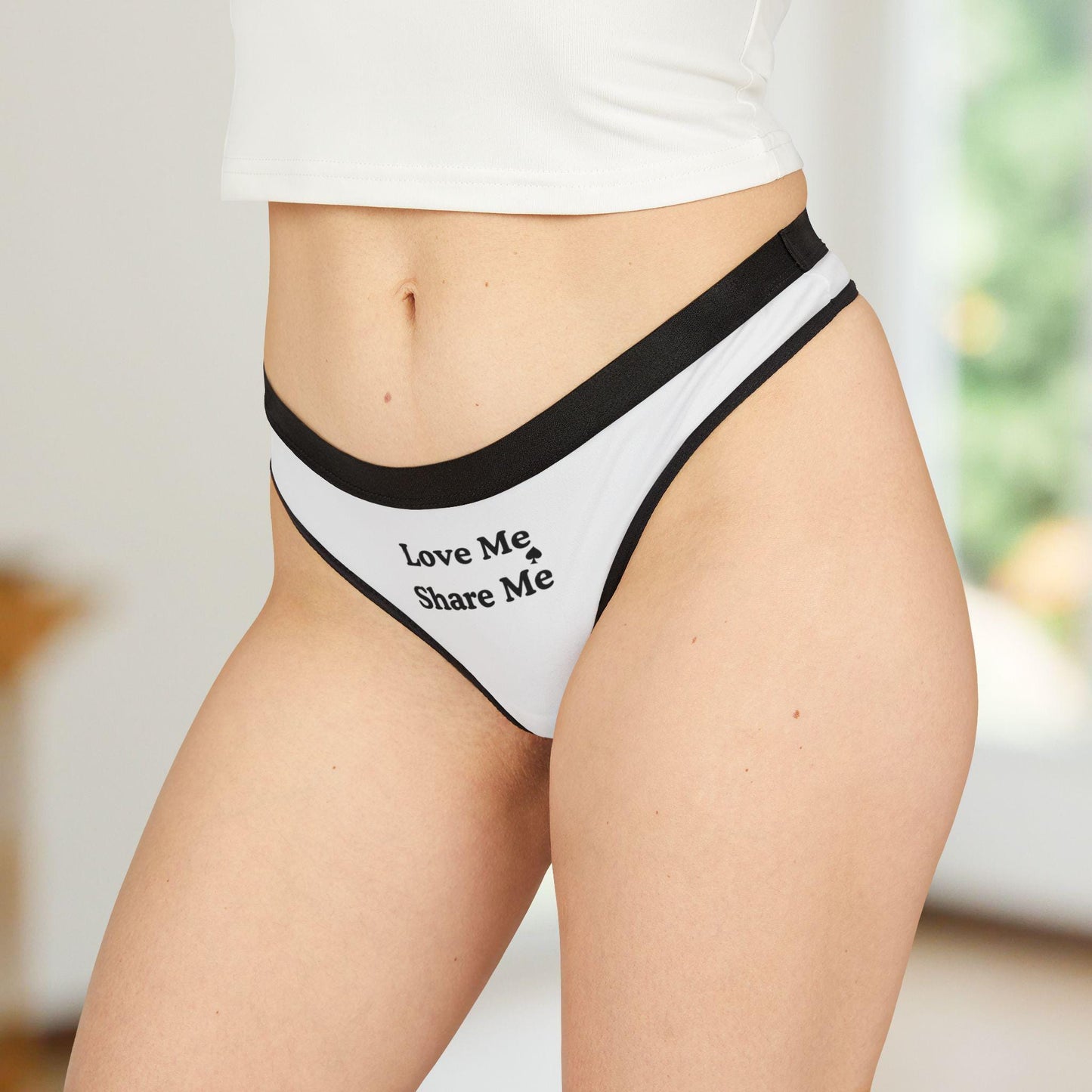 Hotwife Queen of Spades Love Me Share Me Panty | QoS Naughty BBC Bull Cuck Swinger Pineapple Underwear , sexy