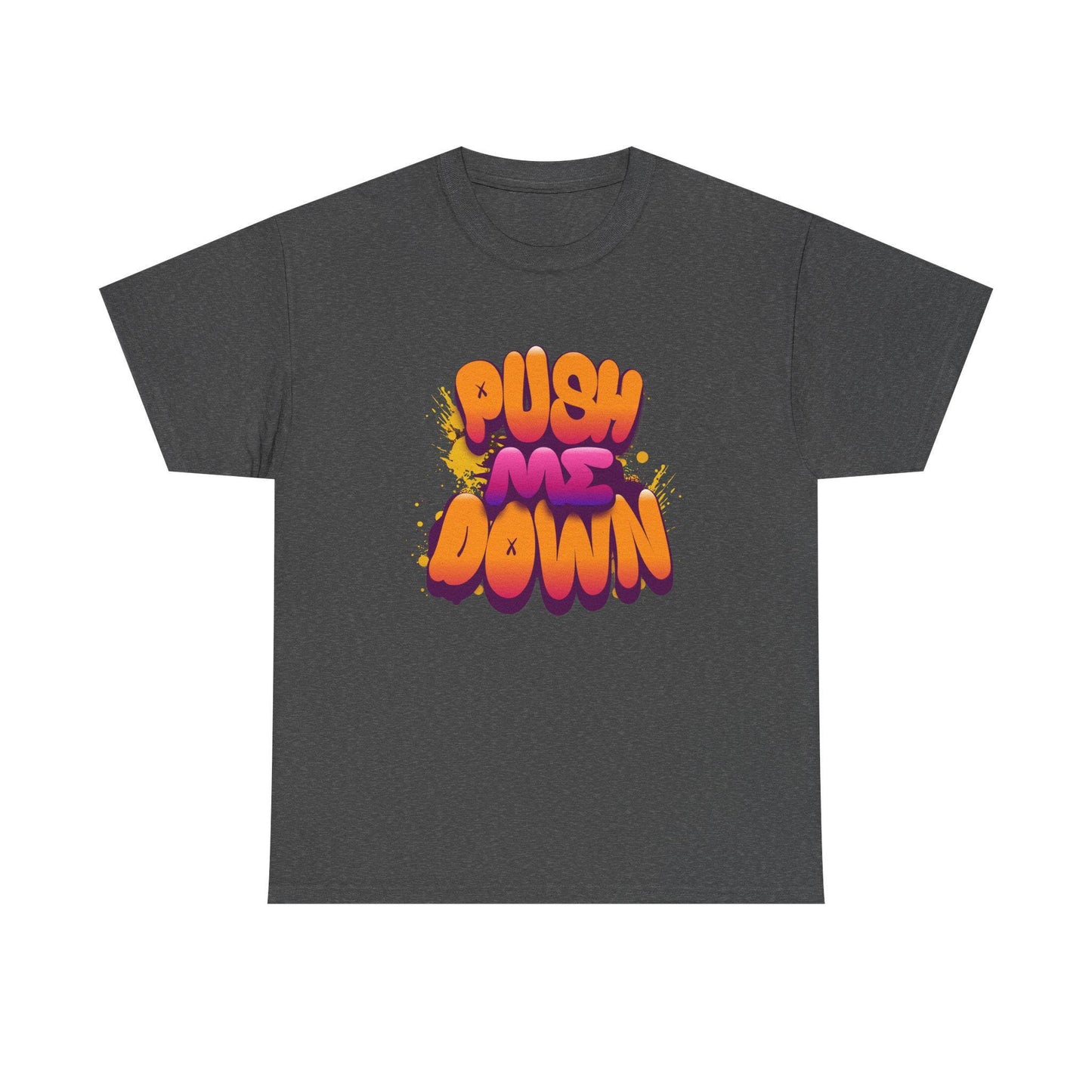 Push me down Sexy T shirt, gag gift for girlfriend, Wife, hotwife, Bold & Playful Graphic, gag gift for her, couple intimate gift