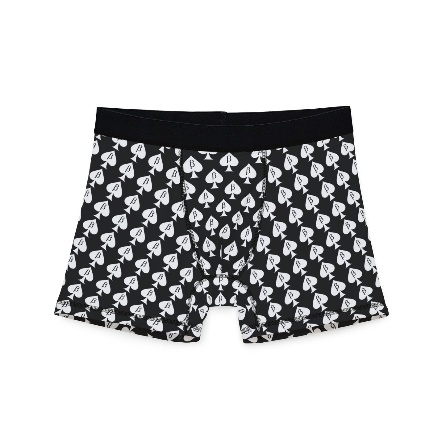Cuckold Boxer Briefs | Sissy Beta Symbol Spade, Hotwife Lifestyle Underwear, Men Submissive Kink Gift, QOS Dom Sub Roleplay gift for him