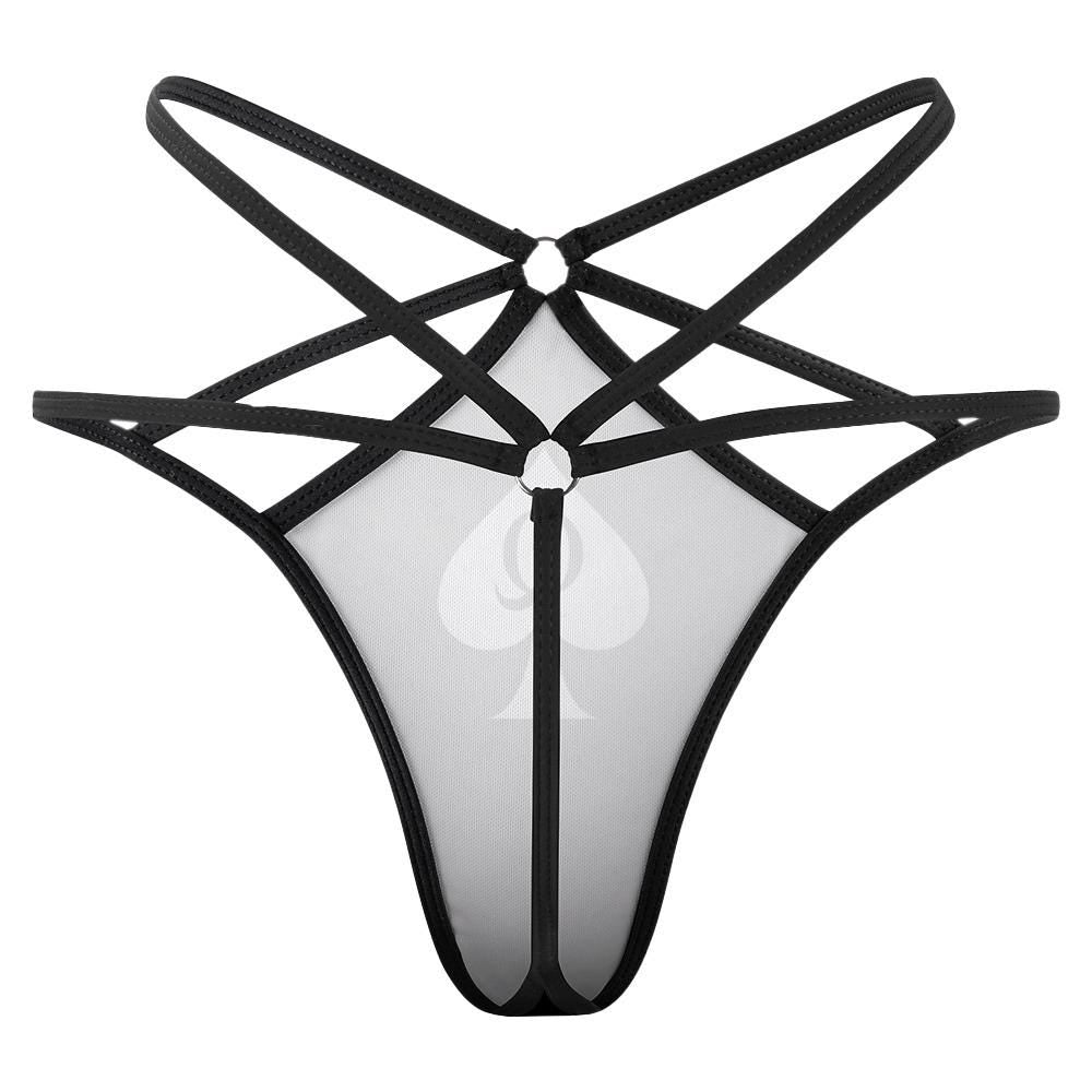 Queen of Spades T-Back Thong | QOS Hotwife Underwear, Interracial Kink Lingerie, Cuckold Fantasy, BBC , Swinger Gift, Kink, Slutty Panty