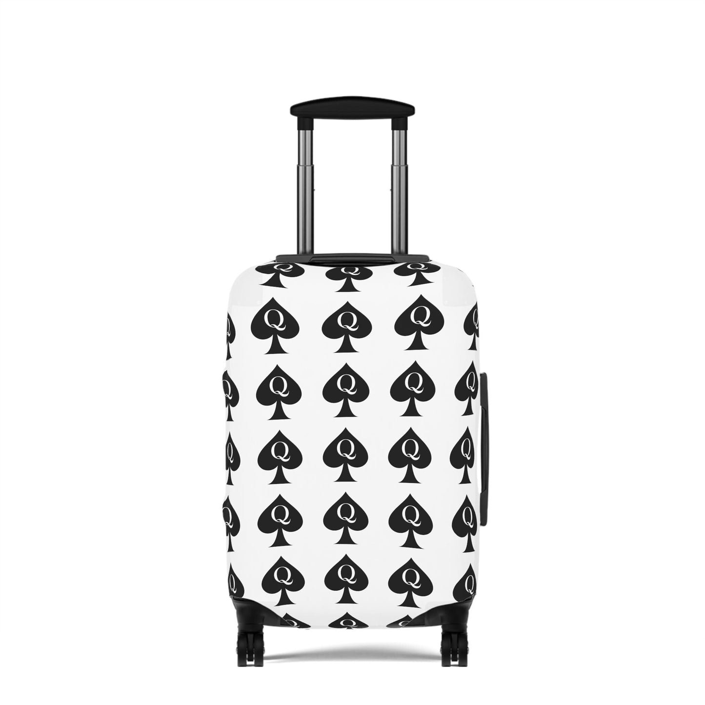 Queen of Spades Luggage Cover | QOS Hotwife Travel Protector, BBC Lifestyle Suitcase Wrap, Swinger cruise Gift for Her, Pineapple Vacation