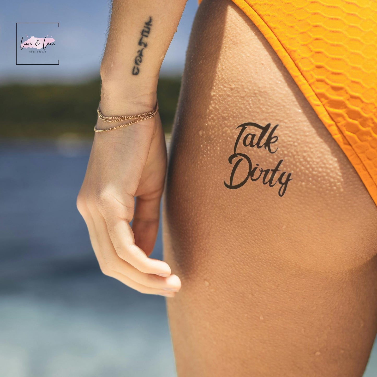 10X Temporary Sexy Tattoo Dirty Talk | Sex, Funny Cute Tattoo, Wife Naughty fun, BDSM Roleplaying sex QOS, Couple, Gift idea for her