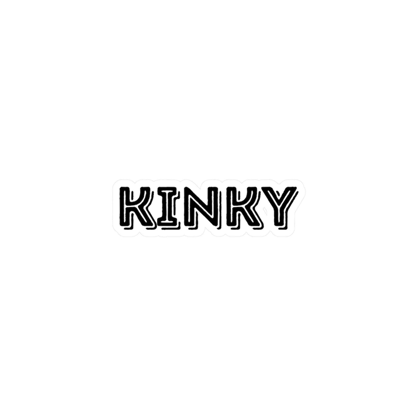 Kinky Sticker BDSM Submissive Submissive Gift for Brats Kink Sticker Kinky BDSM decal Lifestyle Art Kiss-Cut Vinyl Sticker adult NSFW Gift