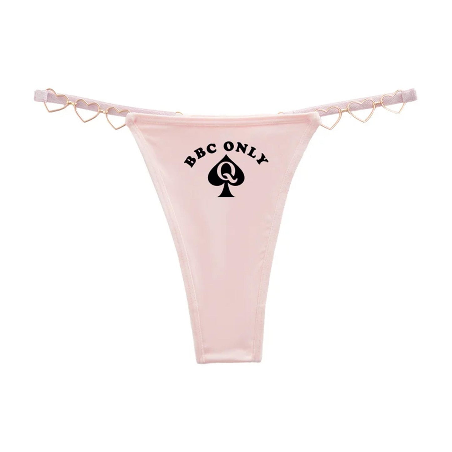 Queen of Spades Hotwife sexy G-String | QOS Thong, BBC Wife Panty Gift Her, Sex MILF Swingers Lifestyle Pineapple Cuckold Underwear