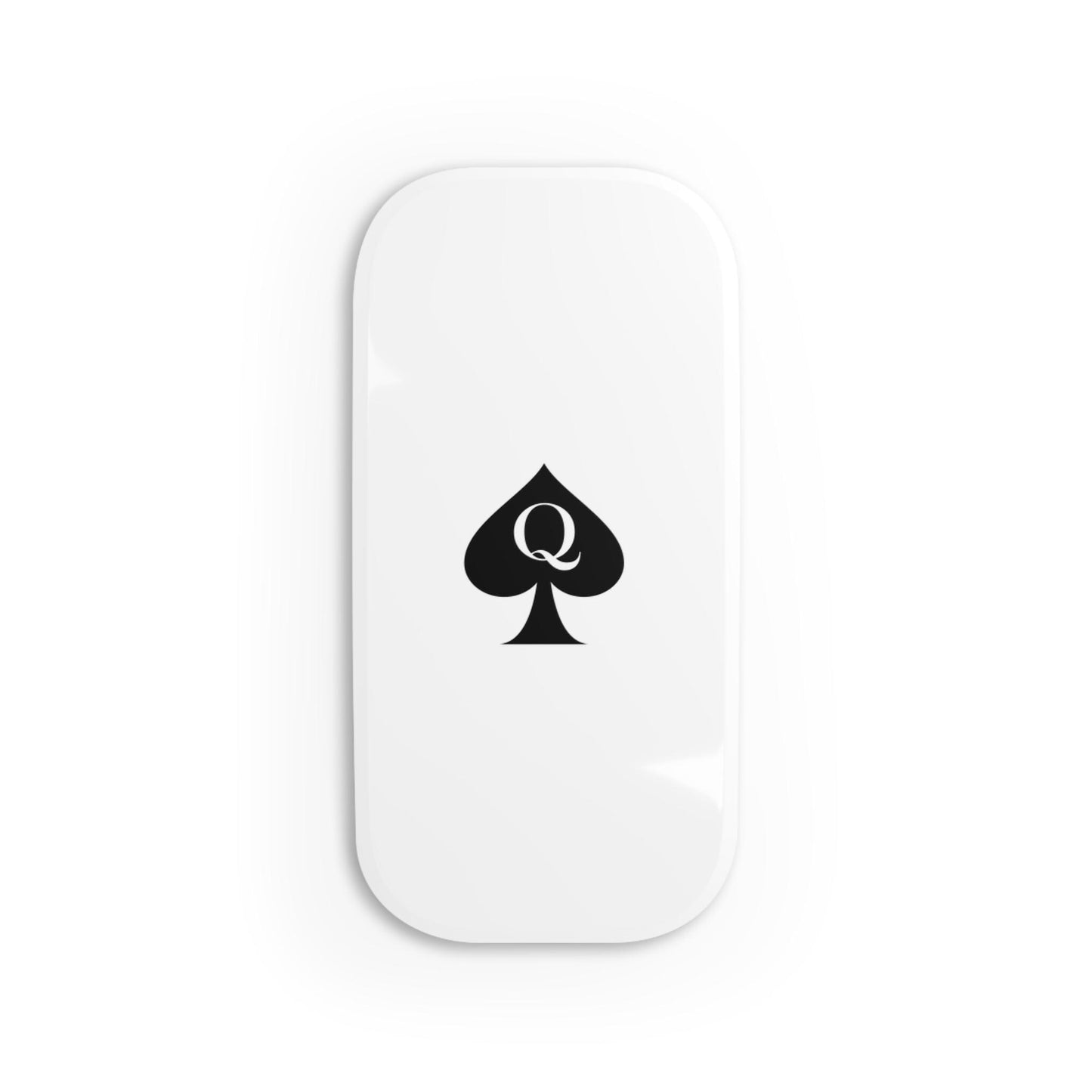 Queen of Spades Phone Grip Holder | QOS Hotwife Kickstand for BBC Lovers, Kinky Lifestyle Pop Handle, Swinger Cuck Gift for Her
