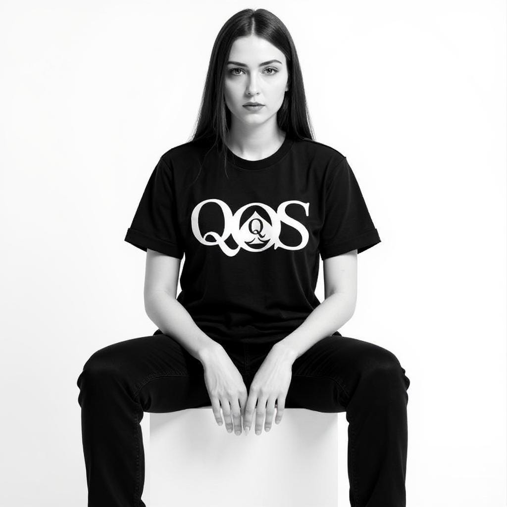 Queen of Spades Tshirt | Hotwife QoS T-shirt | Interracial Swinger Lifestyle Tee | BBC Only Sexy Roleplay Shirt | Pineapple Milf