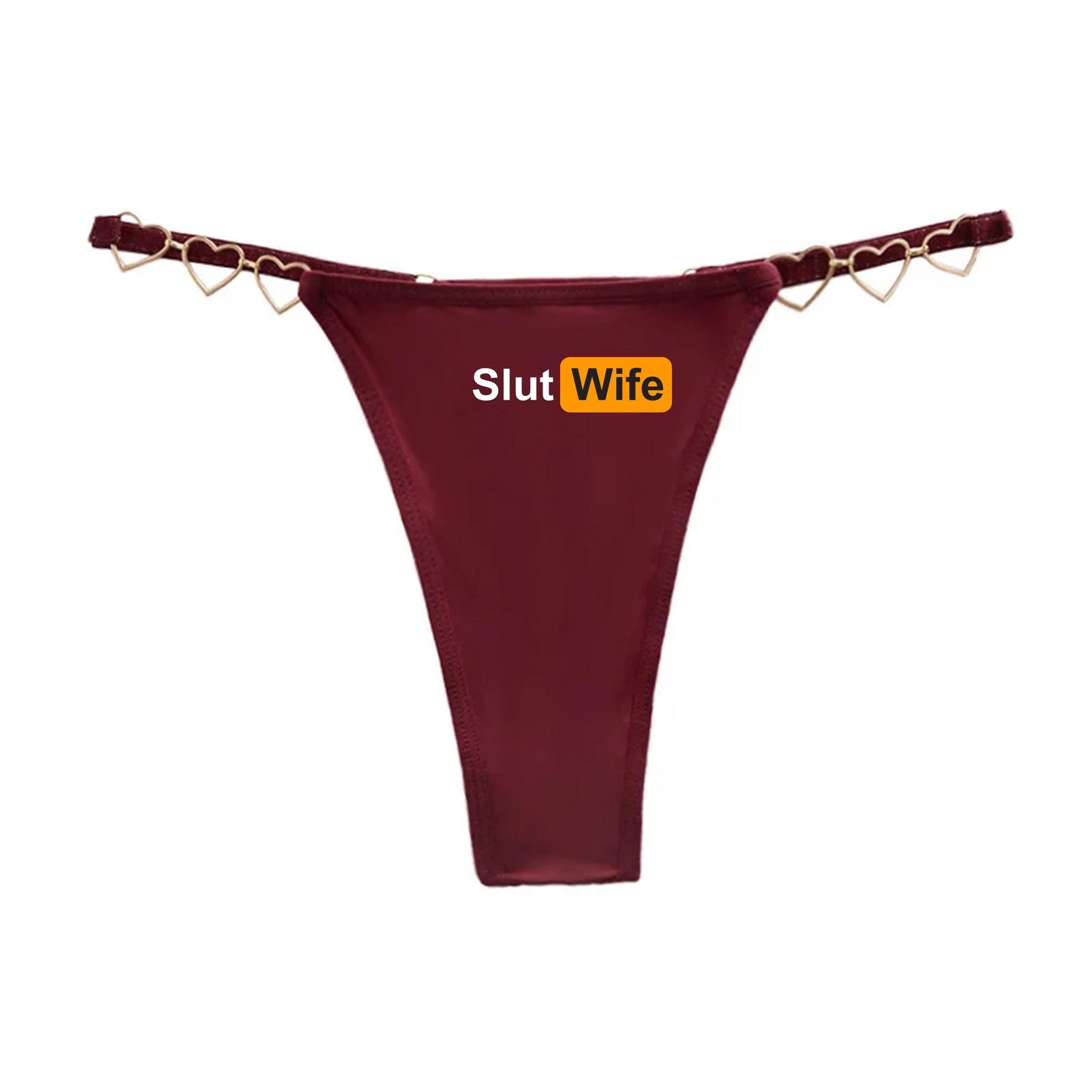 Slut Wife Thong Hotwife Queen of Spades Gstring | QoS panties Gift idea for her| Bull Cuck sexy underwear | pineapple Swinger Clothing