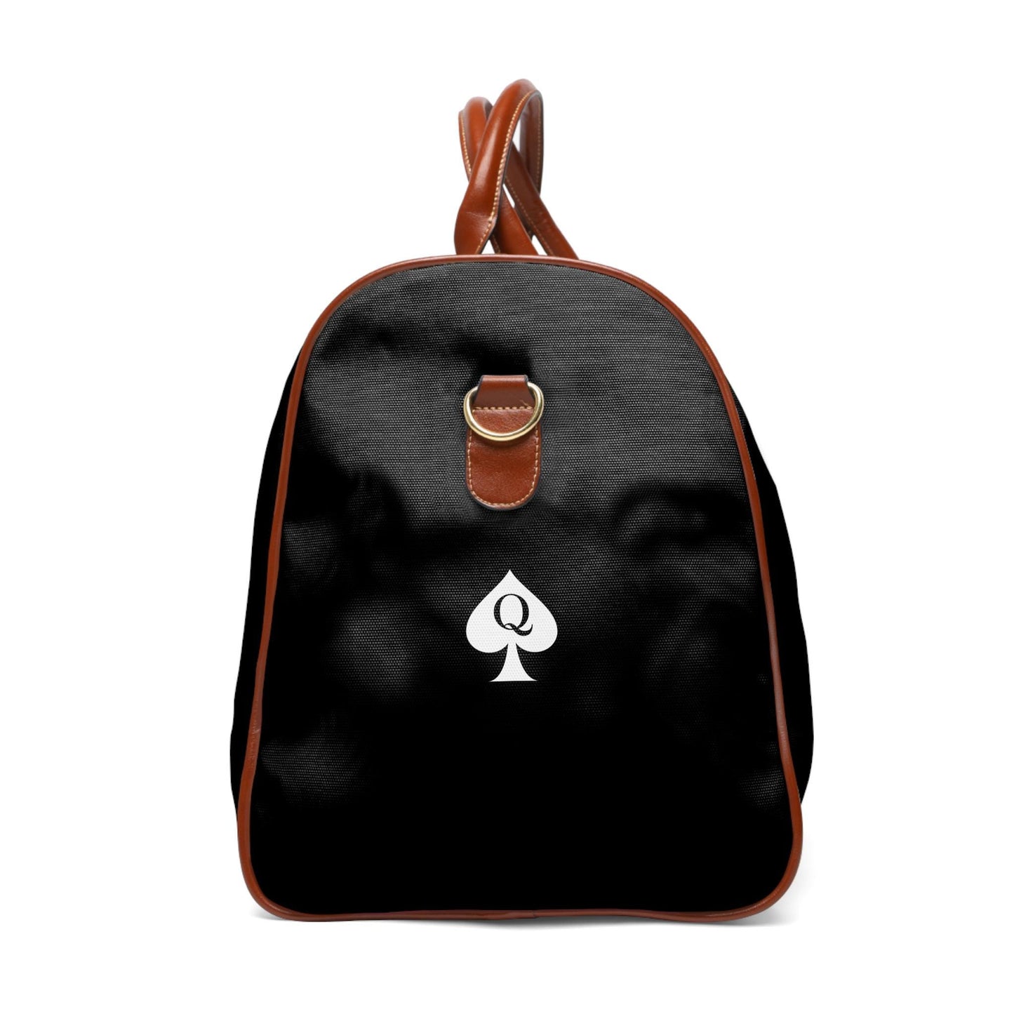 Queen of Spades Travel Bag Black| Hotwife QOS Weekend Duffel, Kinky Luggage, BBC Swinger Lifestyle Overnight Bag Gift, swinger cruise, cuck