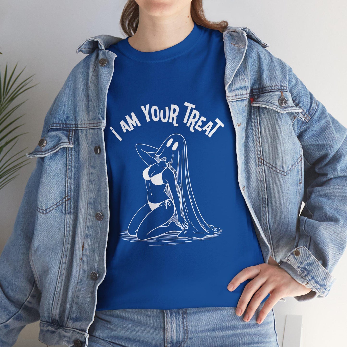 I am your Treat Halloween sexy Tshirt, gift idea for her, Halloween for Wife, Girlfriend Naughty adult tee for couples, BDSM Roleplaying