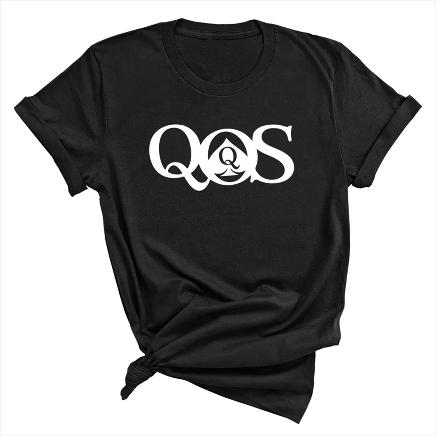 Queen of Spades Tshirt | Hotwife QoS T-shirt | Interracial Swinger Lifestyle Tee | BBC Only Sexy Roleplay Shirt | Pineapple Milf