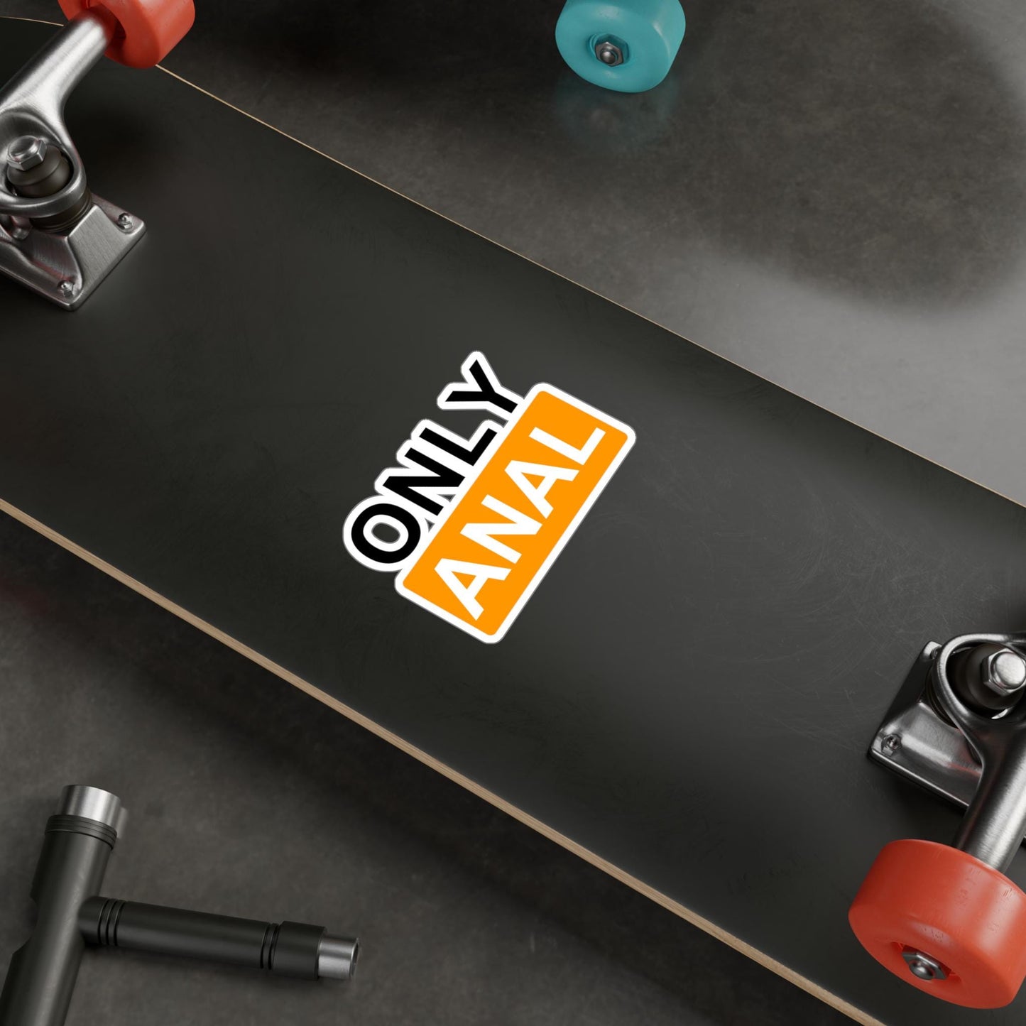 ONLY ANAL Sticker | Anal Only gift idea Funny Erotic Sticker, Mature Content, Kiss-Cut Sticker, Vinyl, waterproof Sticker For Tumbler