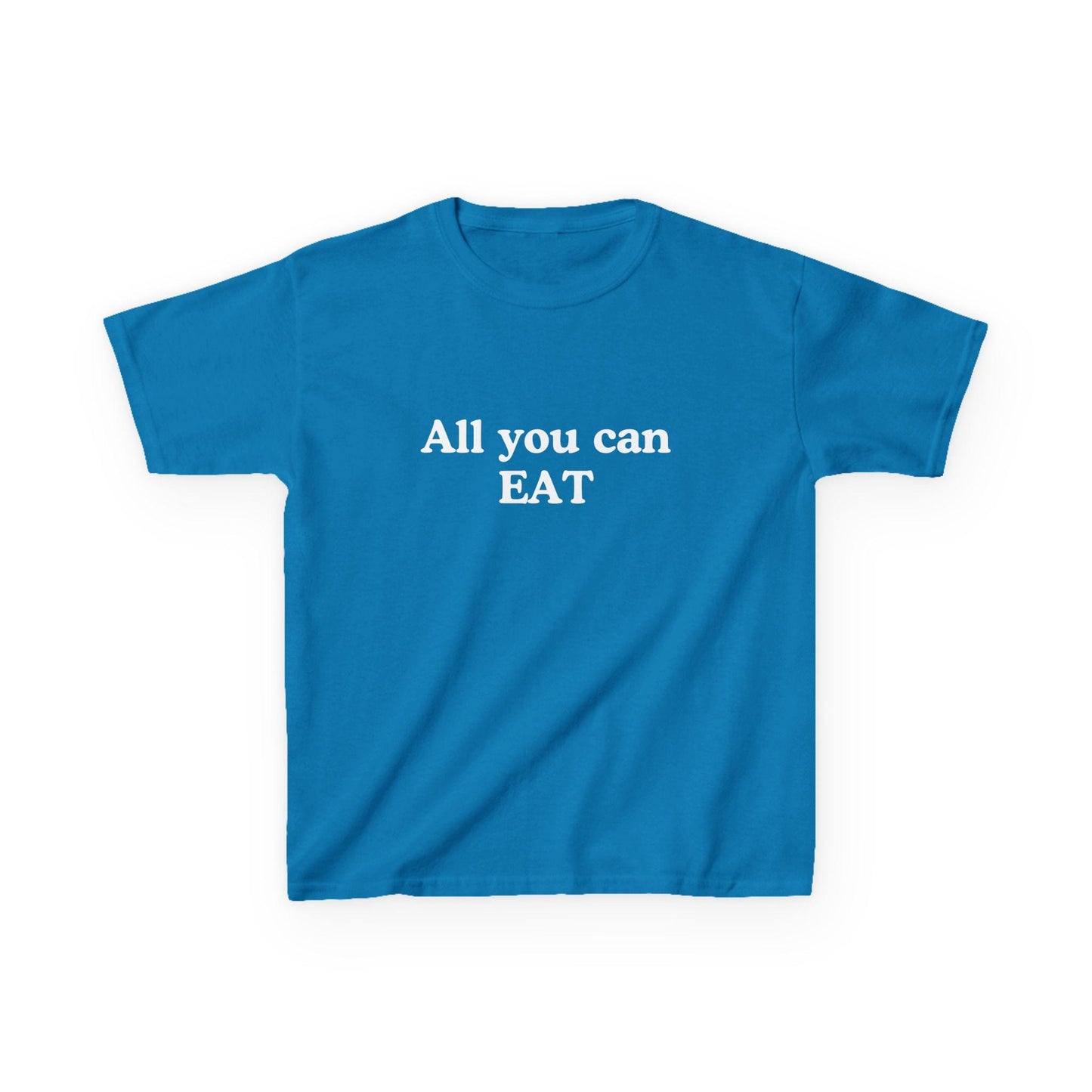 All you can EAT Y2K Sexy Cute Baby Tee Crop, Date Night Naughty Apparel