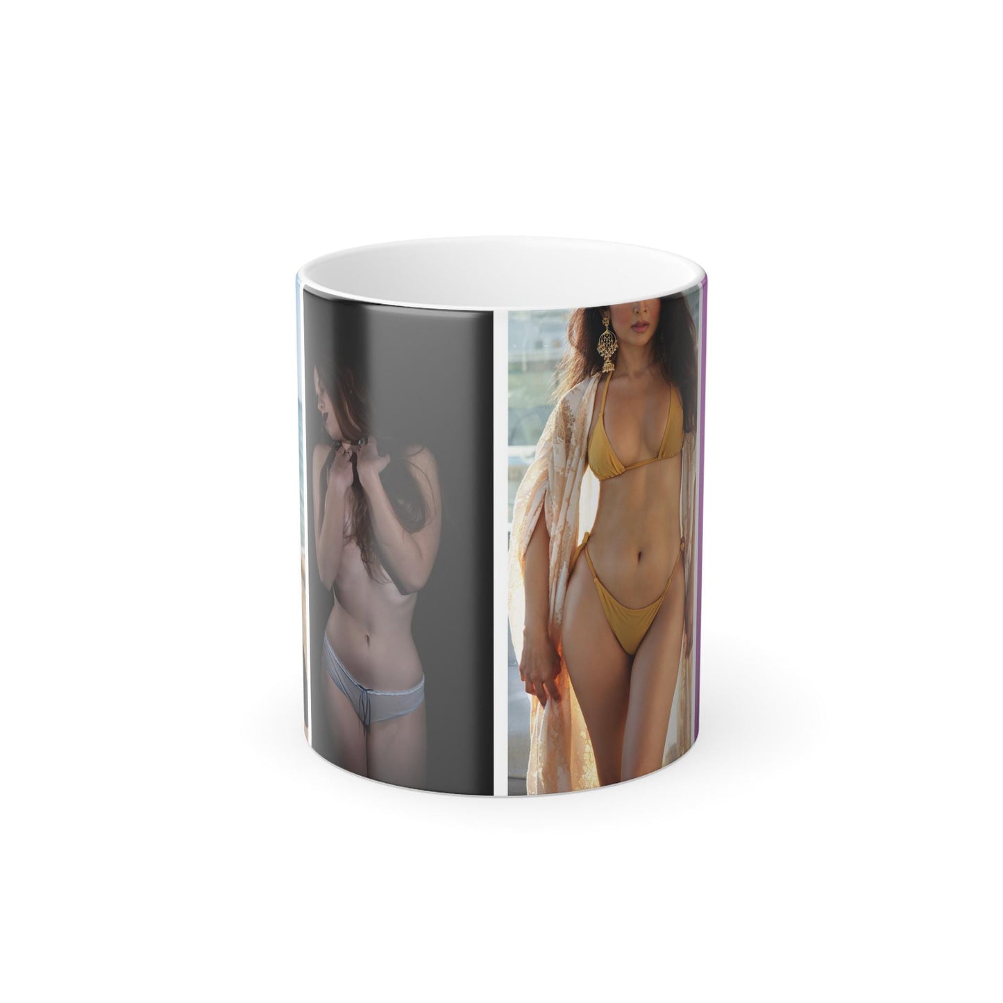 Custom Boudoir Photo Mug | Sexy Gift idea for Him, Color Changing Mug, Personalized Nude Mug Erotic Couple Anniversary Naughty Photo Present