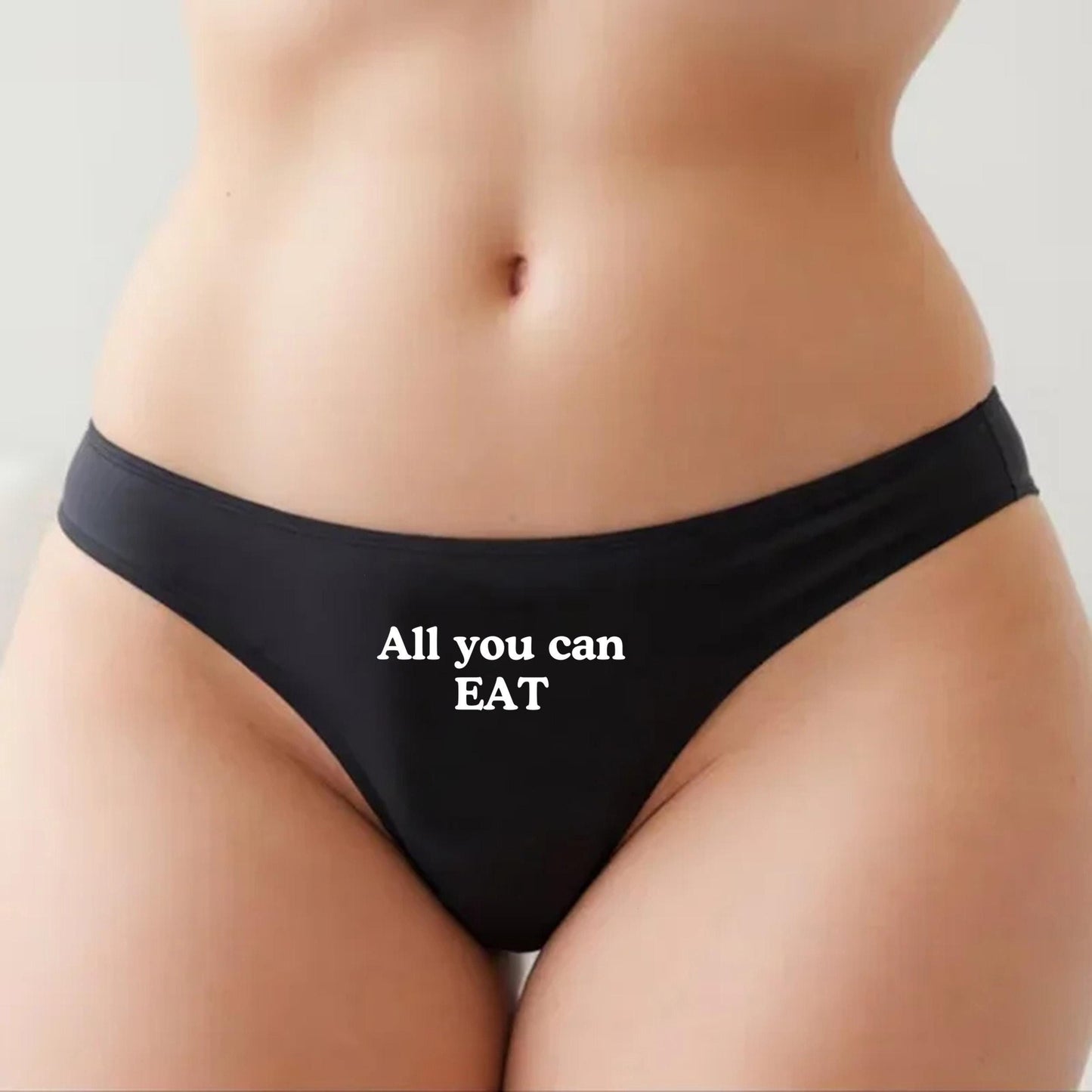 All you can Eat Thong | Eat me Up Panties, lick me, Hotwife lifestyle QoS , Sexy Gift Idea for Wife, Queen of Spades, cuck husband Underwear