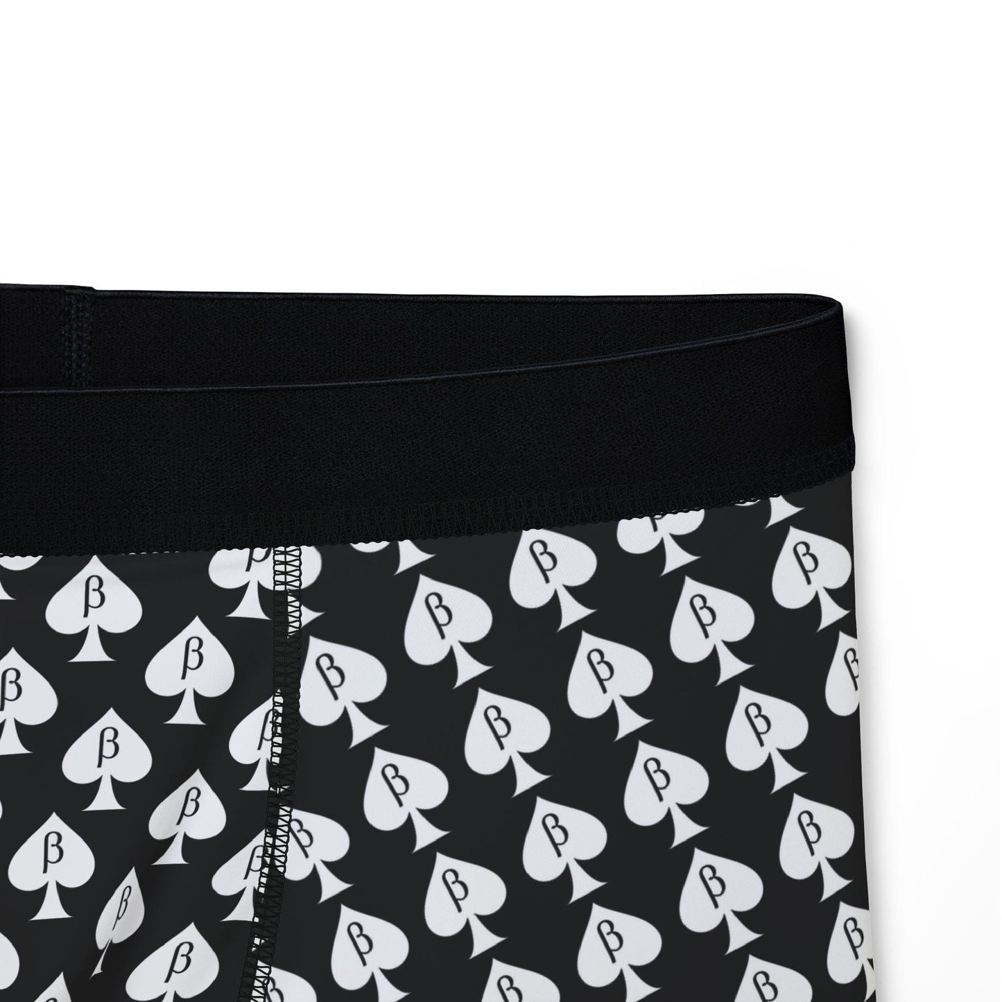 Cuckold Boxer Briefs | Sissy Beta Symbol Spade, Hotwife Lifestyle Underwear, Men Submissive Kink Gift, QOS Dom Sub Roleplay gift for him