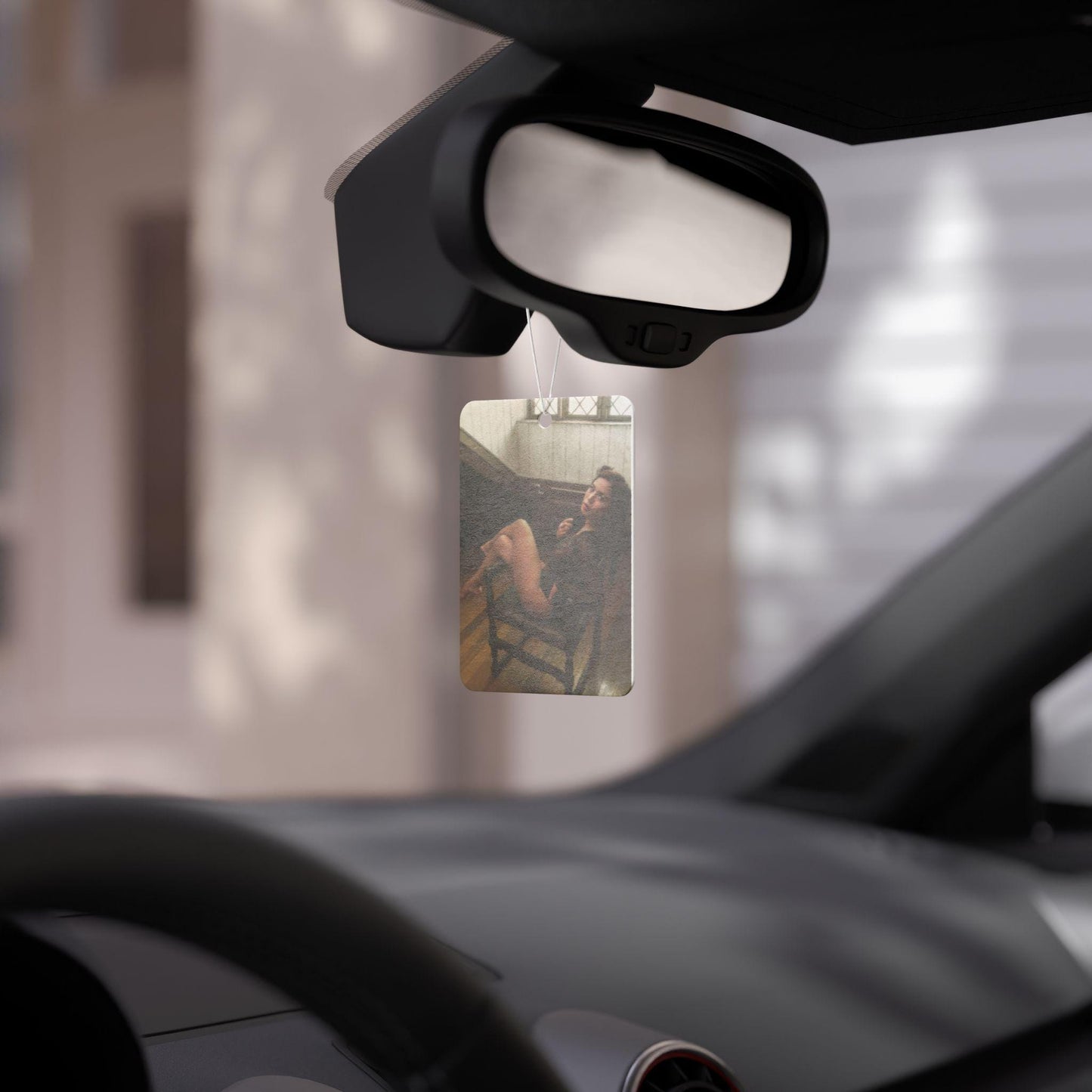 Custom Air Freshner, Boudoir Photo, Personalized Photo, Boudoir Photo Gift, Gift For him Boyfriend men, Car Accessories, For Him