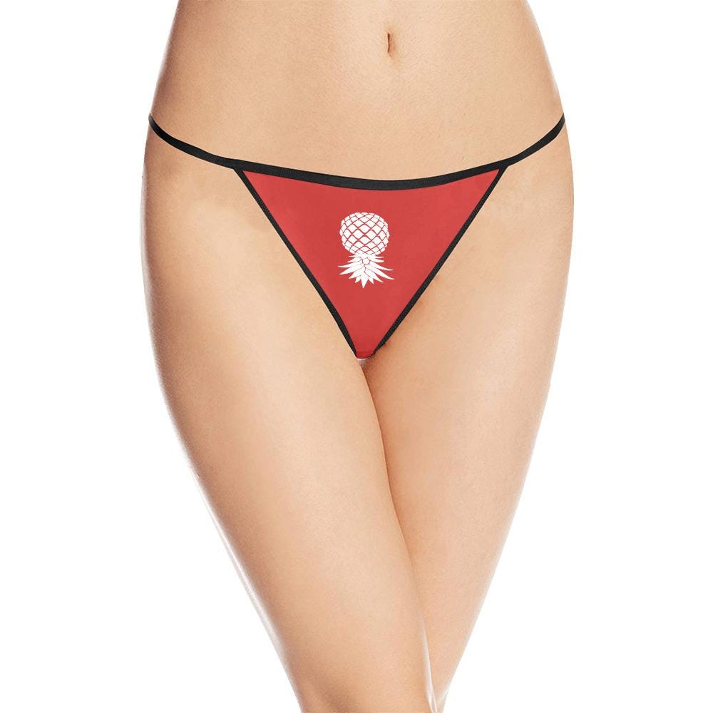 upside down Pineapple swinger sexy thong Hotwife | G-string QOS panty, Queen of Spades, BBC Only Wife Panty, Lifestyle Cuckold slutwife