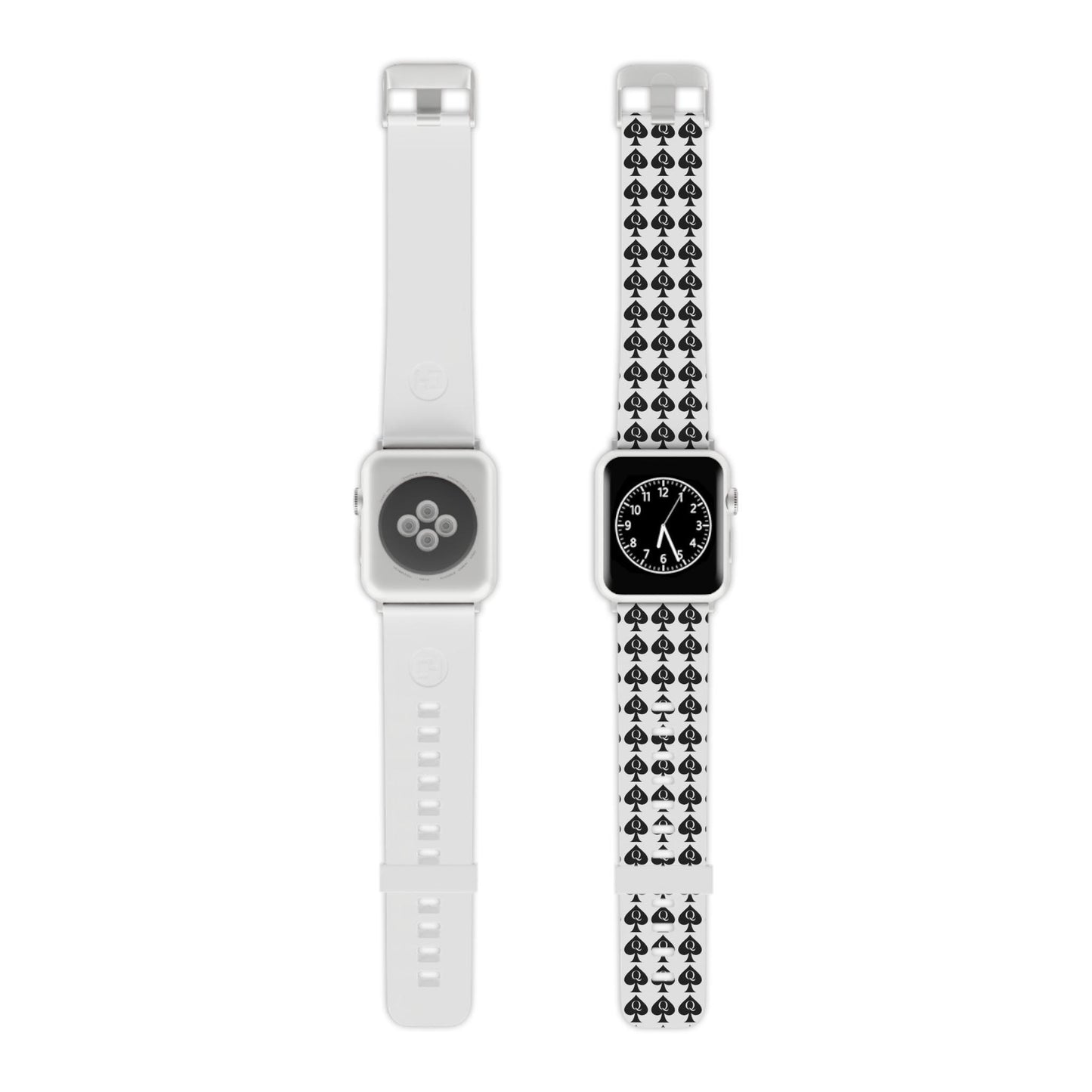 Queen of Spades Apple Watch Band | QOS Symbol Kinky BDSM Watch Strap for Hotwife, Swinger Lifestyle Accessory, BBC Cuckold Gift Idea
