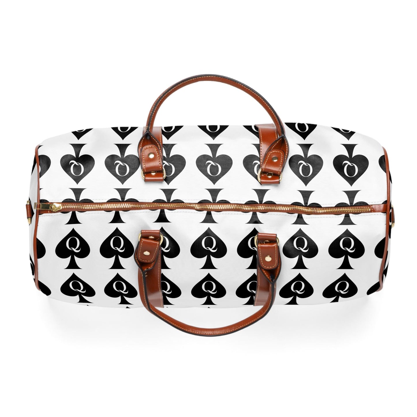 Queen of Spades Travel Bag | QOS Weekend Duffel, Hotwife Kinky Luggage, BBC Swinger Lifestyle Overnight Bag Gift, swinger cruise, cuckold