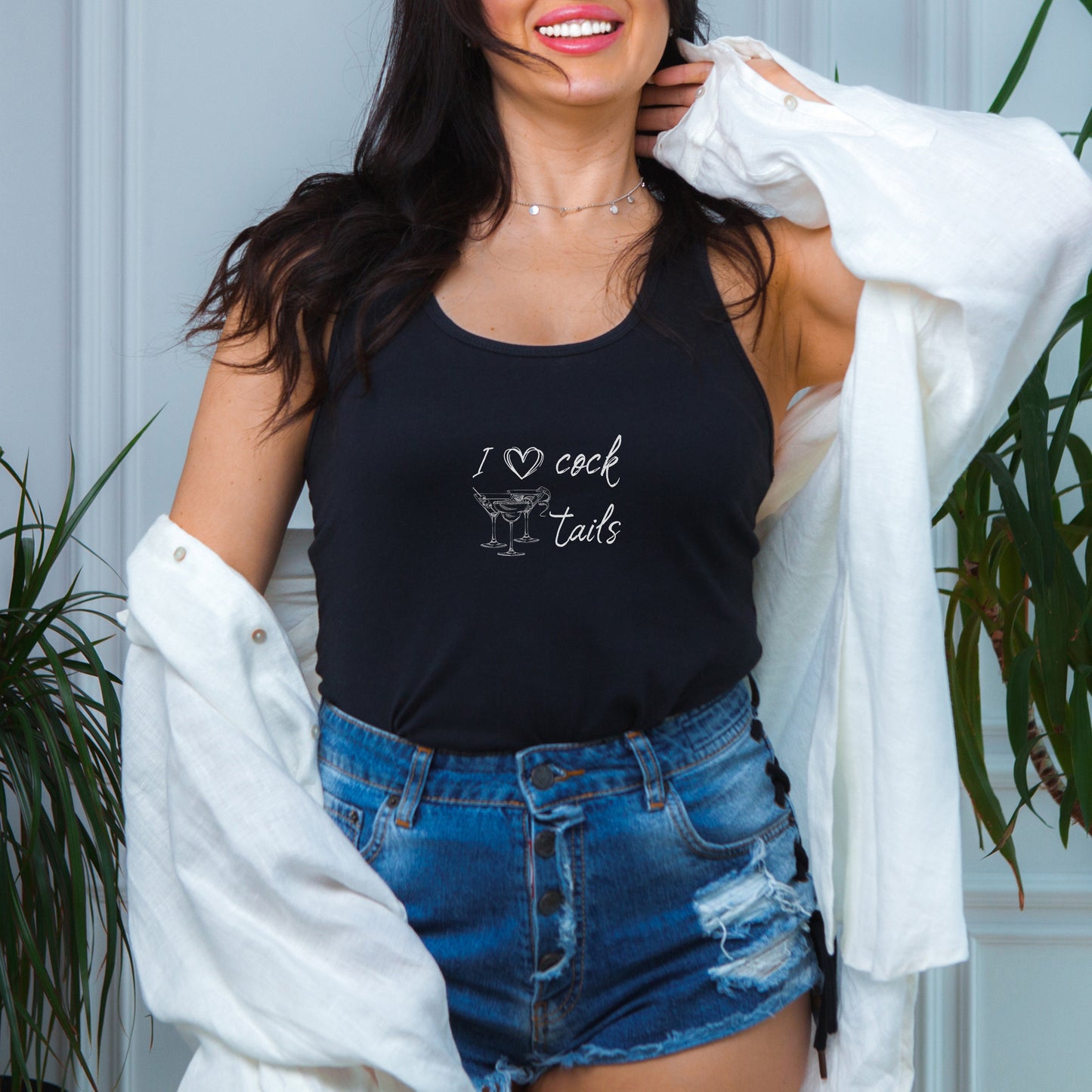I love cock tails Swinger Clothes Tank, heart cock shirt Swinger shirt, Swinger Gift, sexy naughty, Swinger Lifestyle, Hotwife sex, MILF