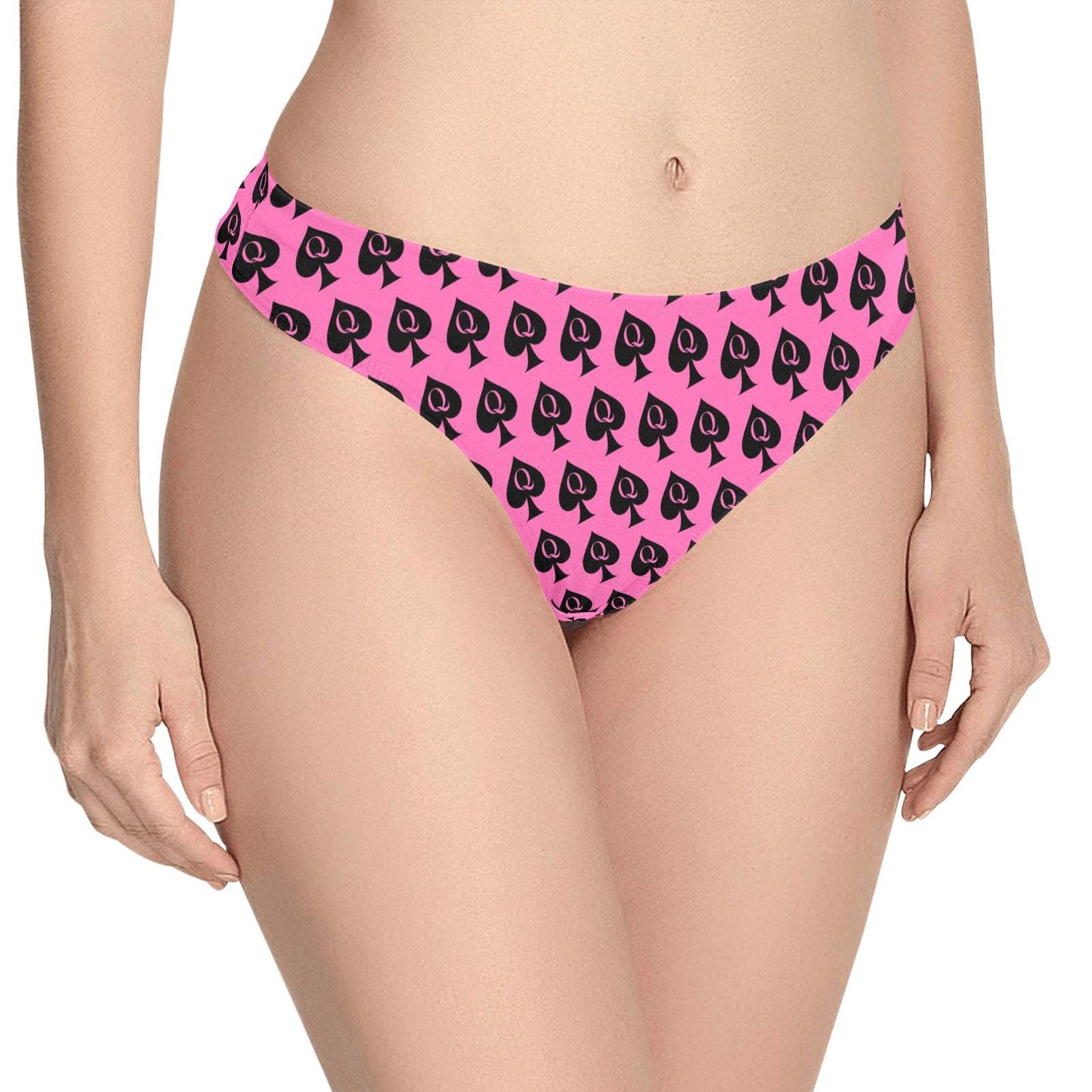 Queen of Spades sexy thong Hotwife | QOS panty, BBC Wife Panty Gift Her, Sex MILF Swingers Lifestyle Pineapple Cuckold Underwear