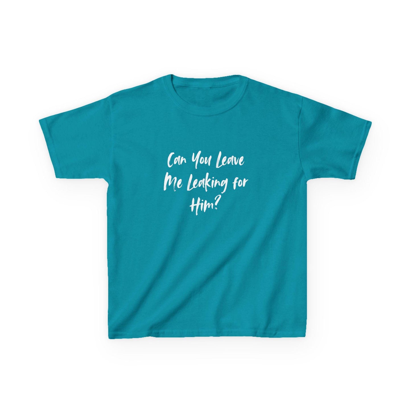 Can You Leave Me Leaking for Him Y2K Sexy Cute Baby Tee Crop Top, Naughty Queen of Spades
