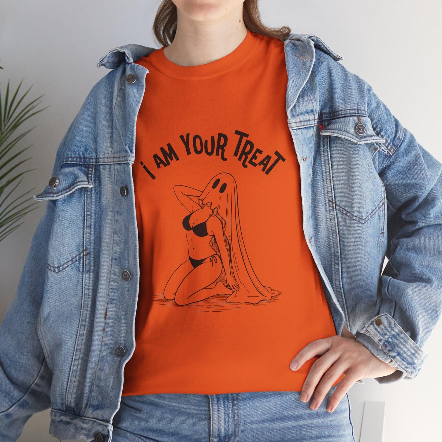I am your Treat Halloween sexy Tshirt, gift idea for her, Halloween for Wife, Girlfriend Naughty adult tee for couples, BDSM Roleplaying