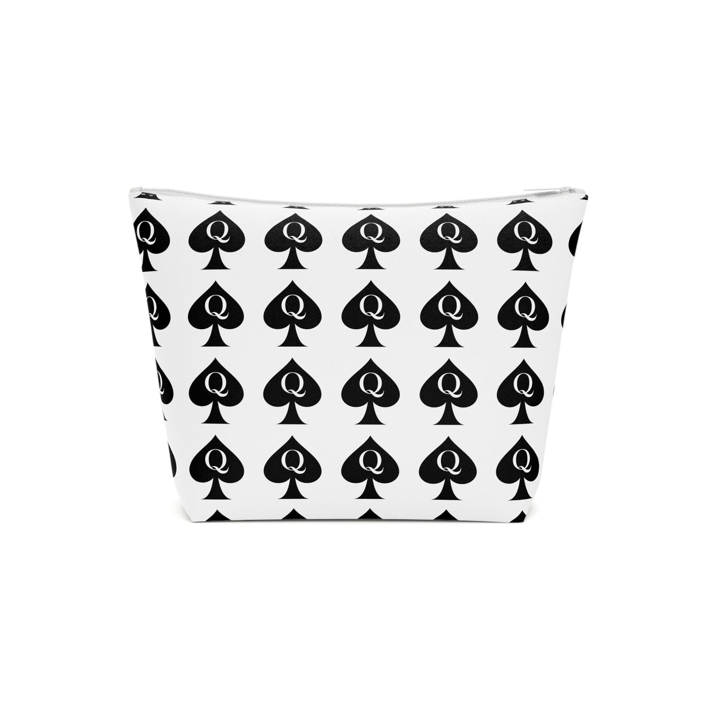 Queen of Spades Cotton Cosmetic Bag | Hotwife BBC Travel Pouch, QOS Makeup Organizer, Swinger Lifestyle Gift for Her, Pineapple Symbol