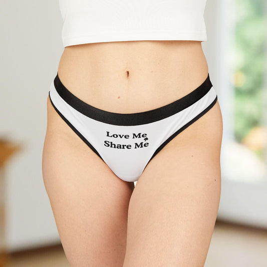 Hotwife Queen of Spades Love Me Share Me Panty | QoS Naughty BBC Bull Cuck Swinger Pineapple Underwear , sexy