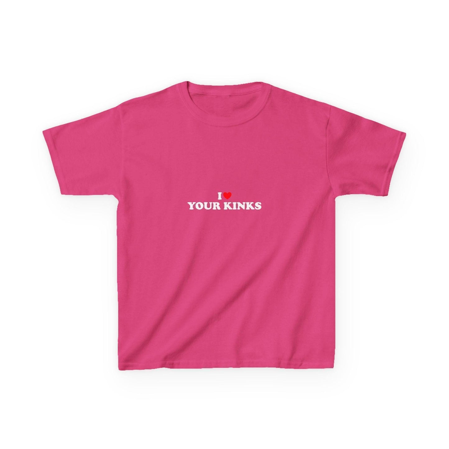 I Love Your Kinks Y2K Crop Top Kink Acceptance Open Minded Hotwife Sexual Exploration Bold Sexy Shirt Gift Idea for Her