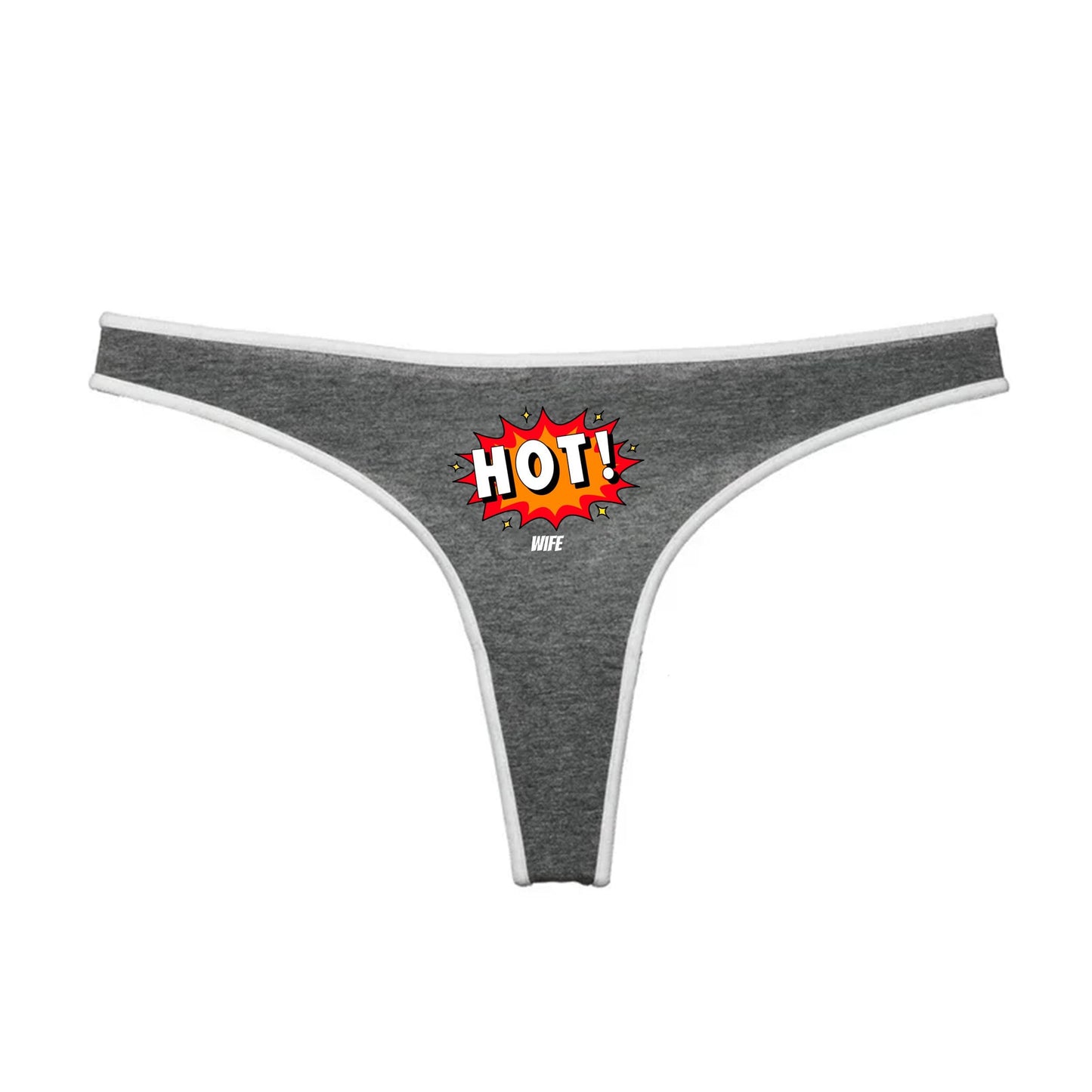 Hotwife Comic Thong |Swinger Hotwife lifestyle QoS Panties, Sexy Gift Idea for Wife, Queen of Spades, cuck husband Underwear