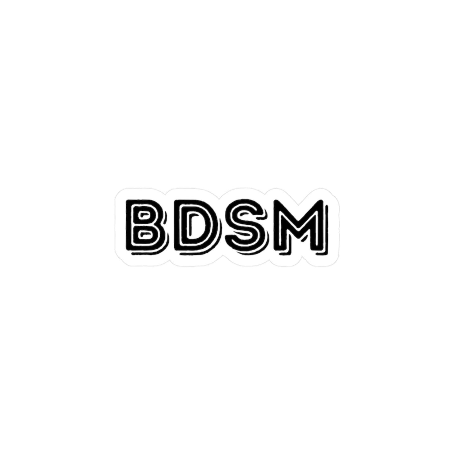 BDSM decal Gift for Brats Kink Sticker Kinky Lifestyle Art Submissive Kiss-Cut Vinyl Sticker BDSM Submissive adult NSFW Gift