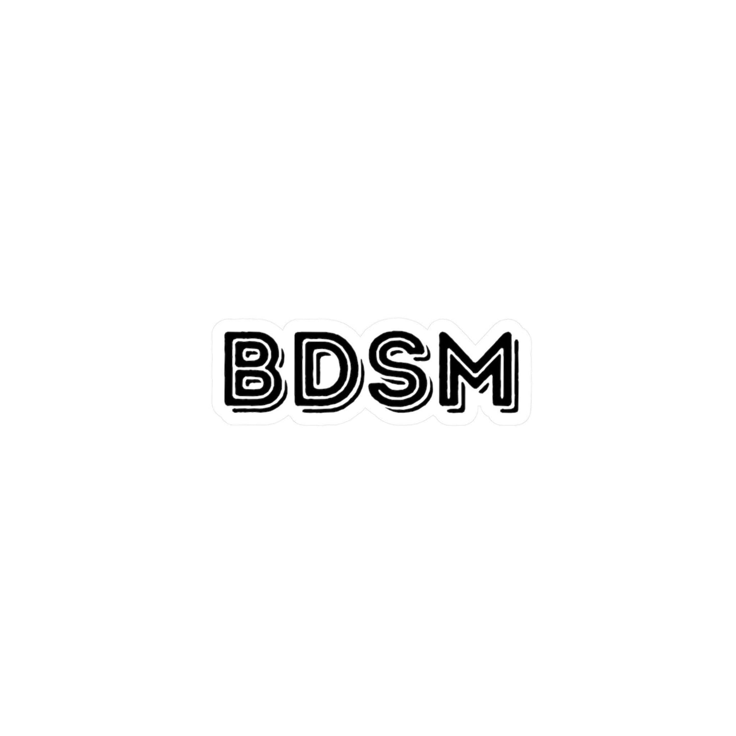 BDSM decal Gift for Brats Kink Sticker Kinky Lifestyle Art Submissive Kiss-Cut Vinyl Sticker BDSM Submissive adult NSFW Gift