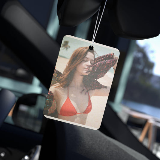 Custom Air Freshner, Boudoir Photo, Car Accessories, For Him, Anniversary Gift, Gift For him Boyfriend men, Photo Air Freshener, Photo Gifts
