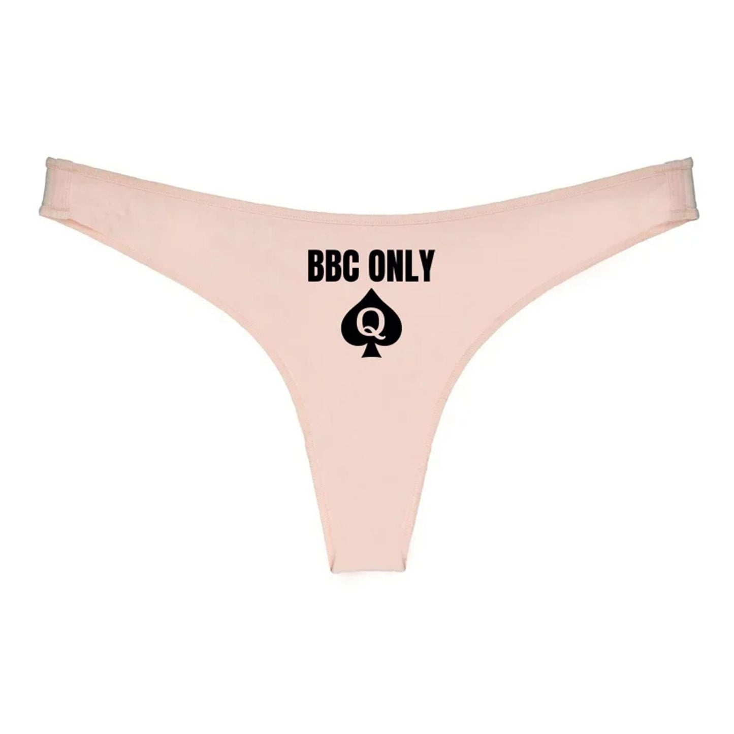 Queen of Spade Sexy Thong| Hotwife QoS sexy panty G String| BBC only underwear for sex| Roleplay and Interracial Swinger Lifestyle pineapple