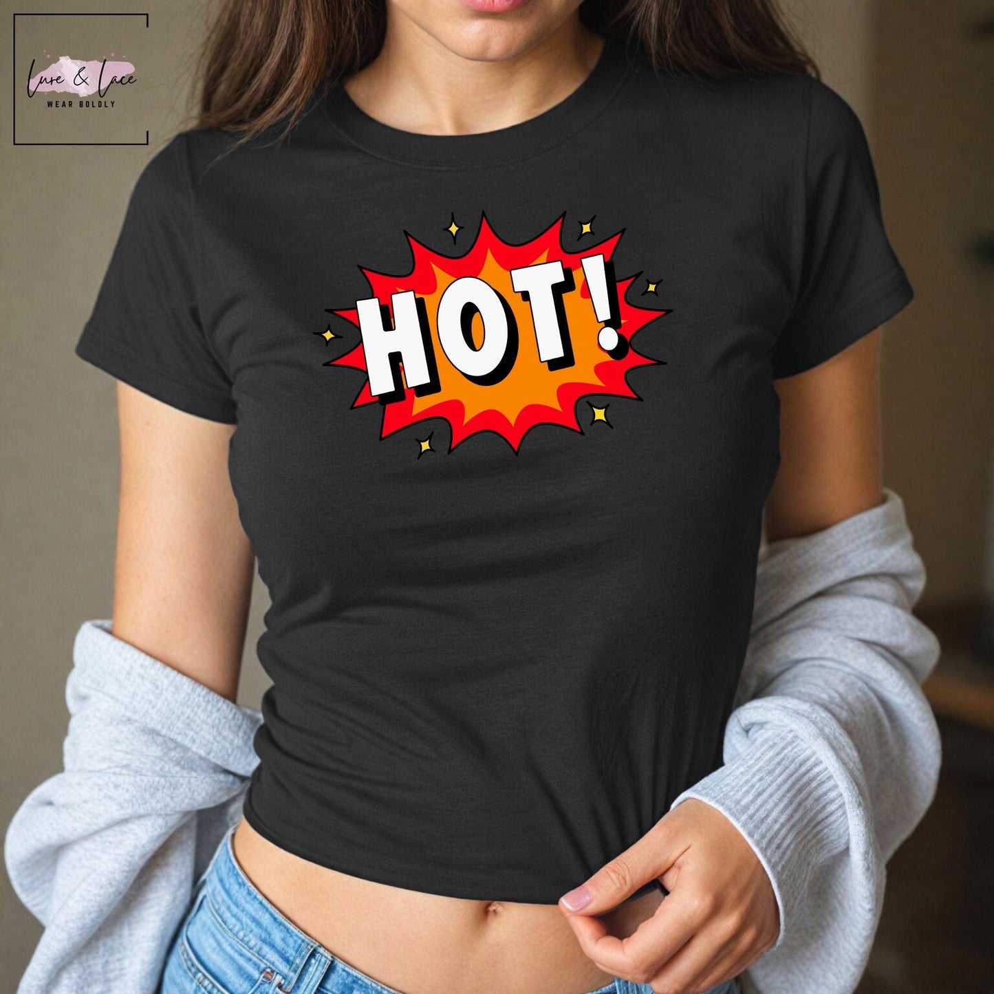 Hot Tshirt Sexy Y2K Cute baby Tee, aesthetic Gift idea for her, Naughty wife, girlfriend, funny couple shirt sexy crop top date night idea