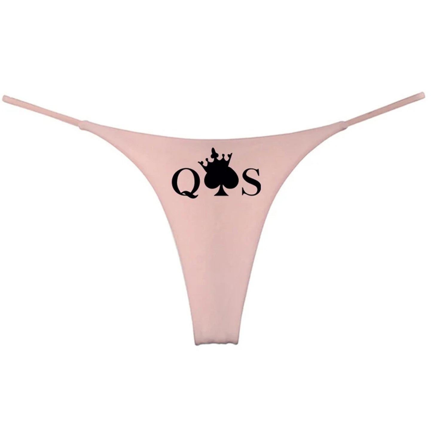 QOS Panties Queen of Spade G string underwear Hotwife Thong crown | Bull Cuck| sexy Panties sex| Roleplay and Interracial Swinger Lifestyle
