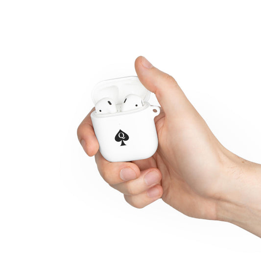 Queen of Spades AirPods Case Cover | Hotwife QOS Kink Gift for Her, BBC Lifestyle Accessory, Cuckold Swinger Tech, Spade Symbol AirPods Pro