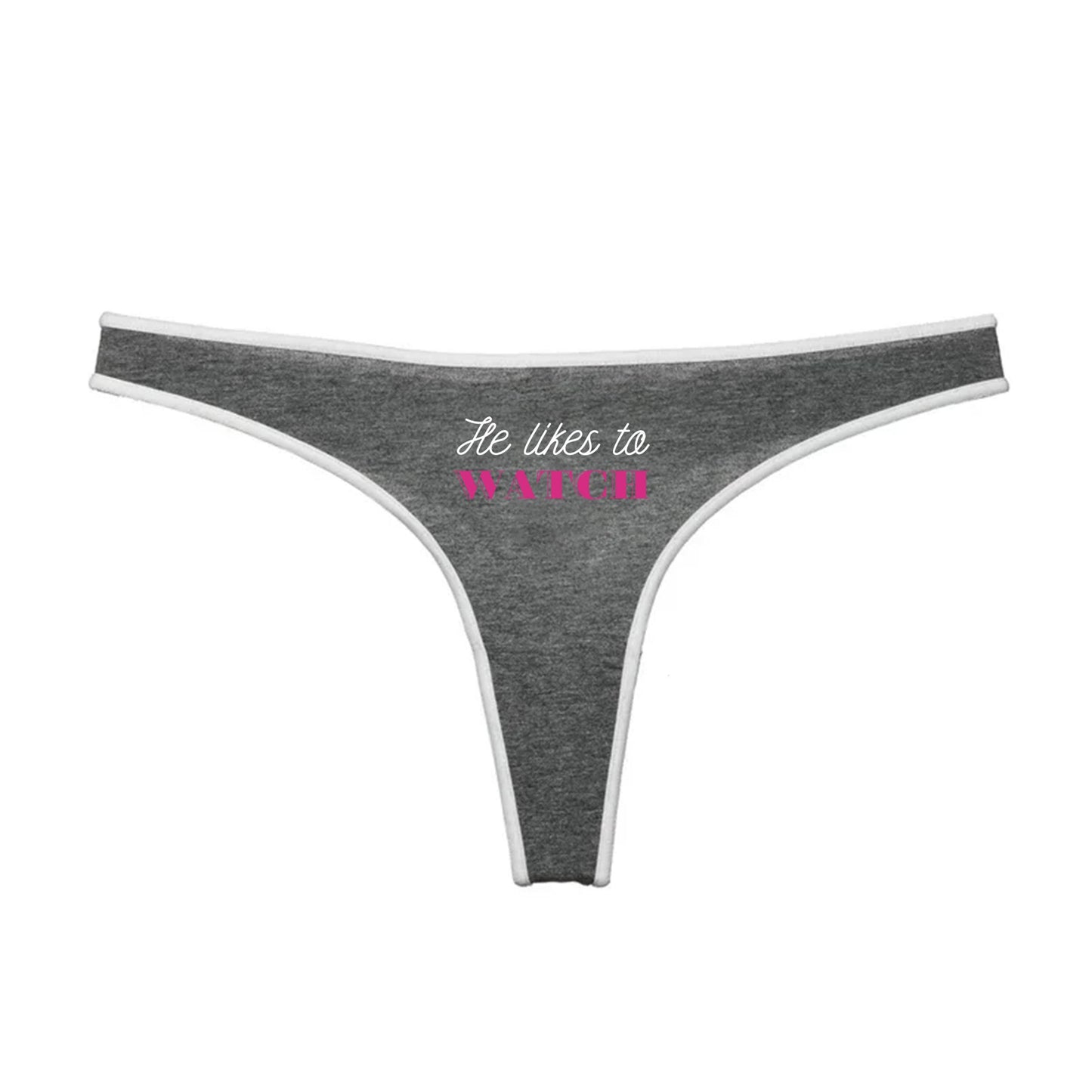 He likes to watch Thong | Hotwife lifestyle QoS Panties, Sexy Gift Idea for Wife, Queen of Spades, cuck husband Underwear
