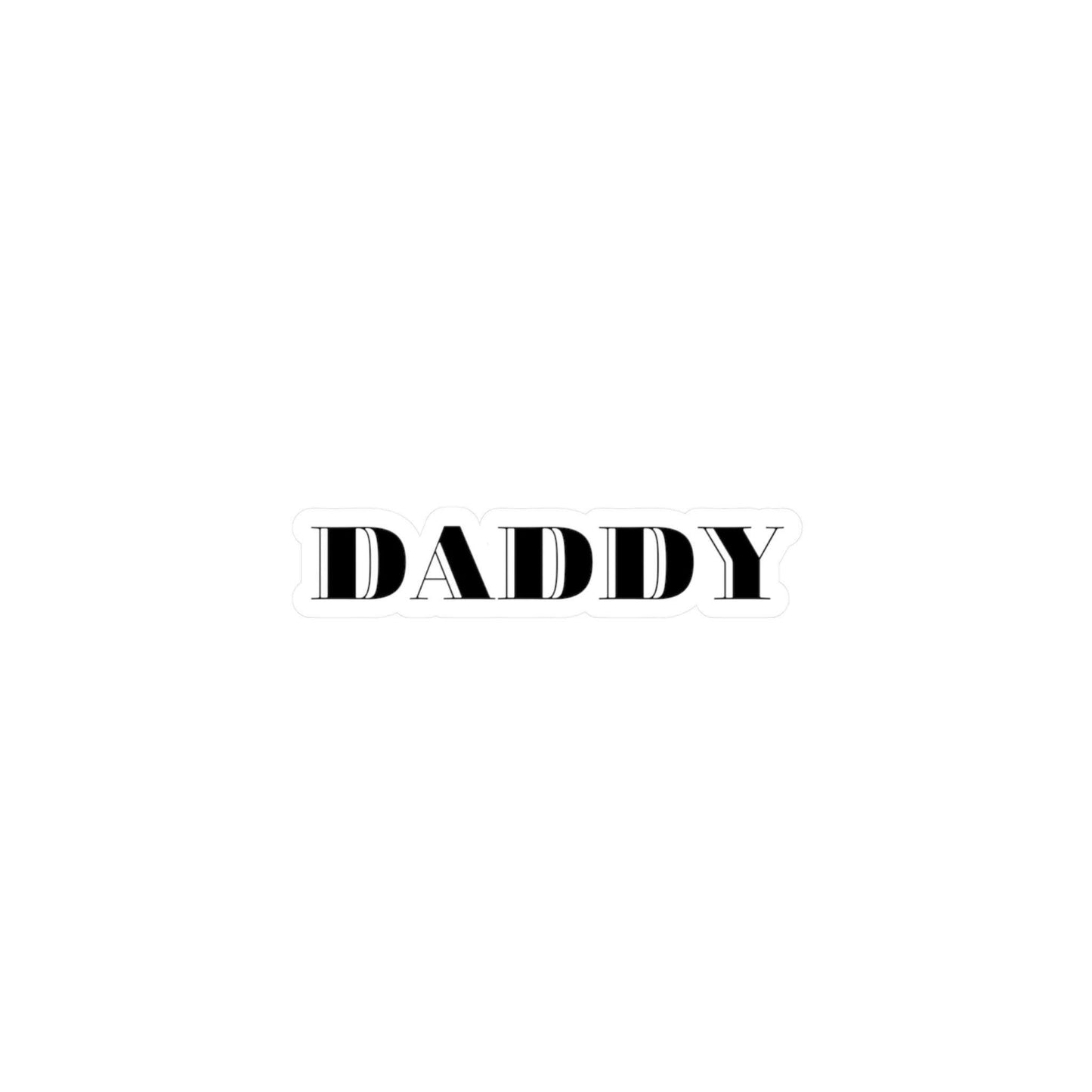 Daddy Dom Sticker, DDLG Kinky BDSM decal Gift for Brats Kink Sticker Kiss-Cut Vinyl Lifestyle Art Submissive adult NSFW Gift daddy girl