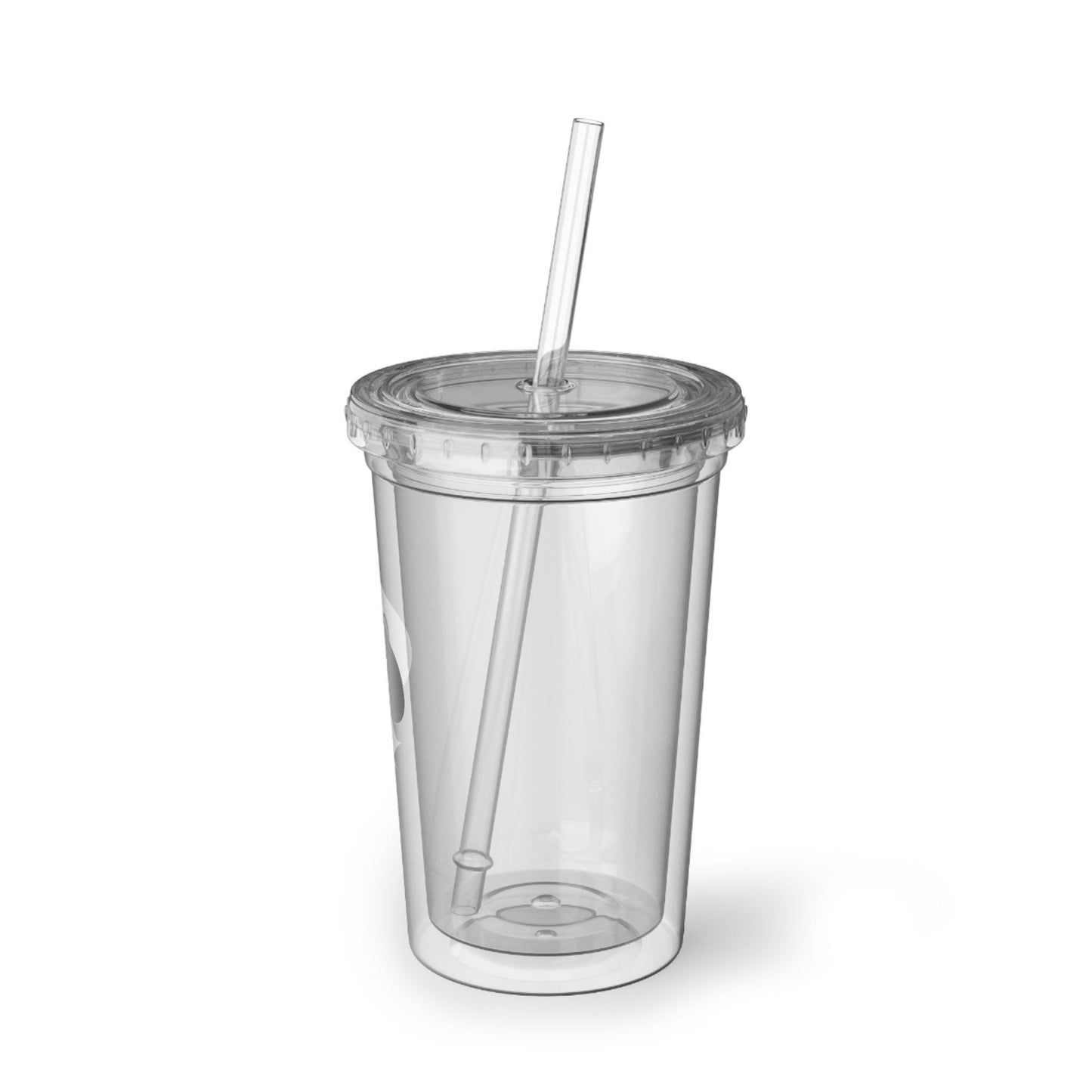 Queen of Spades Acrylic Cup 16oz QOS Hotwife Lifestyle Cold Drink Tumbler with Straw Cuck Bull BPA Free Double Wall Swinger Travel Mug