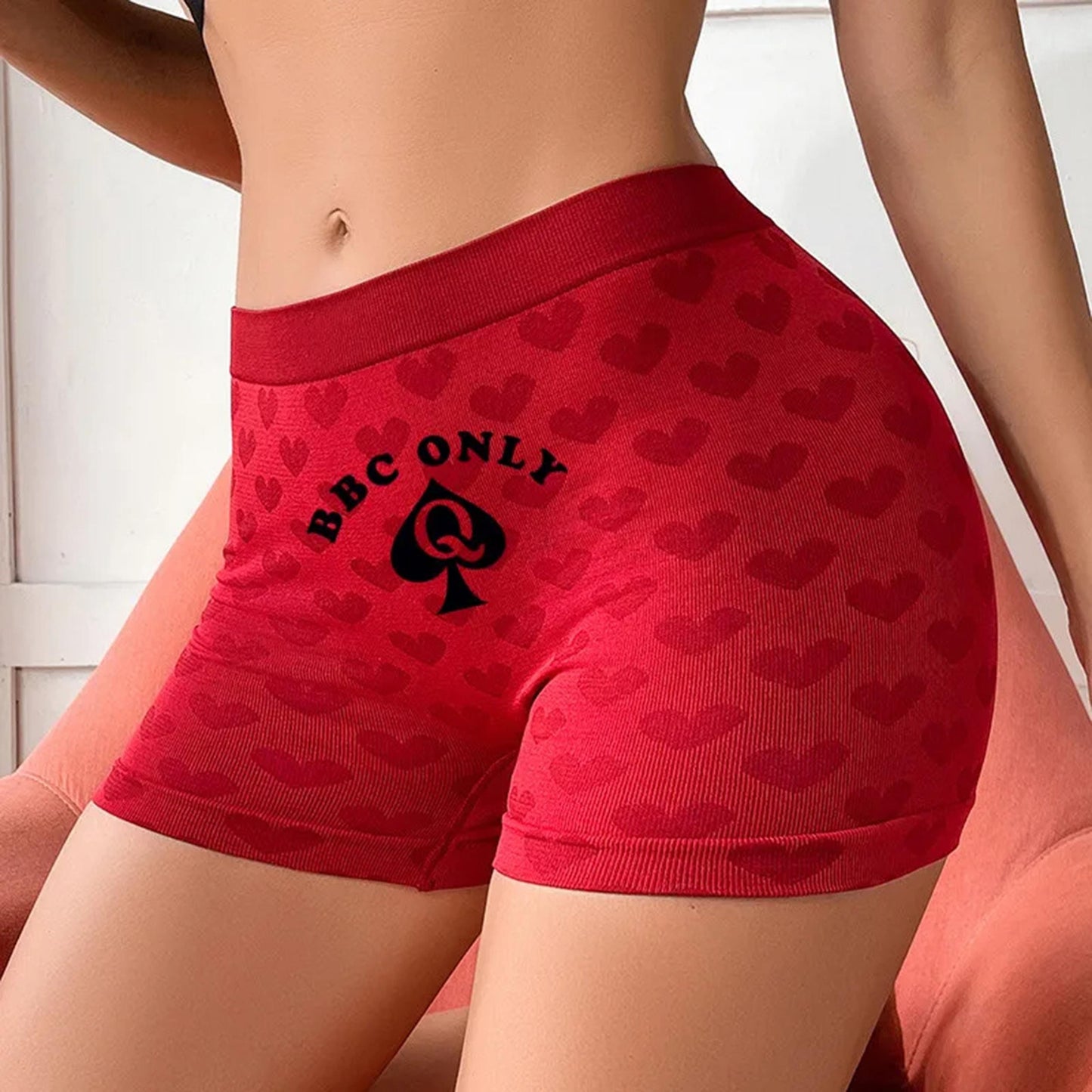 Queen of Spade High Waisted Panty| QoS Underwear sexy|  Hotwife fun| Roleplay and Interracial Swinger Lifestyle Clothes| BBC, Cuckold