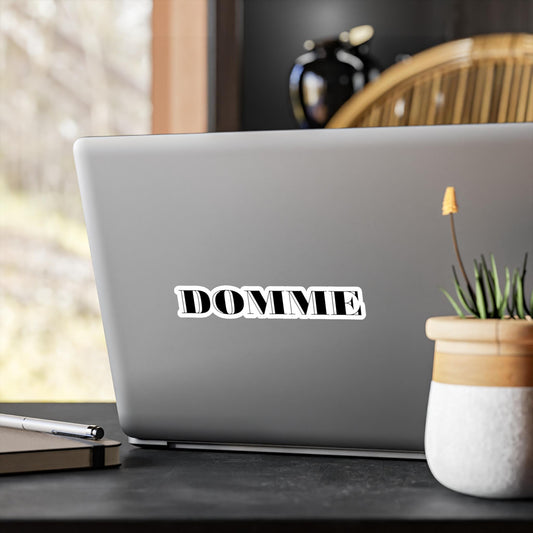 Domme Sticker Lifestyle Art Kiss-Cut Vinyl Sticker Gift for Brats Kink Sticker Submissive Kinky BDSM decal BDSM Dominant adult NSFW Gift