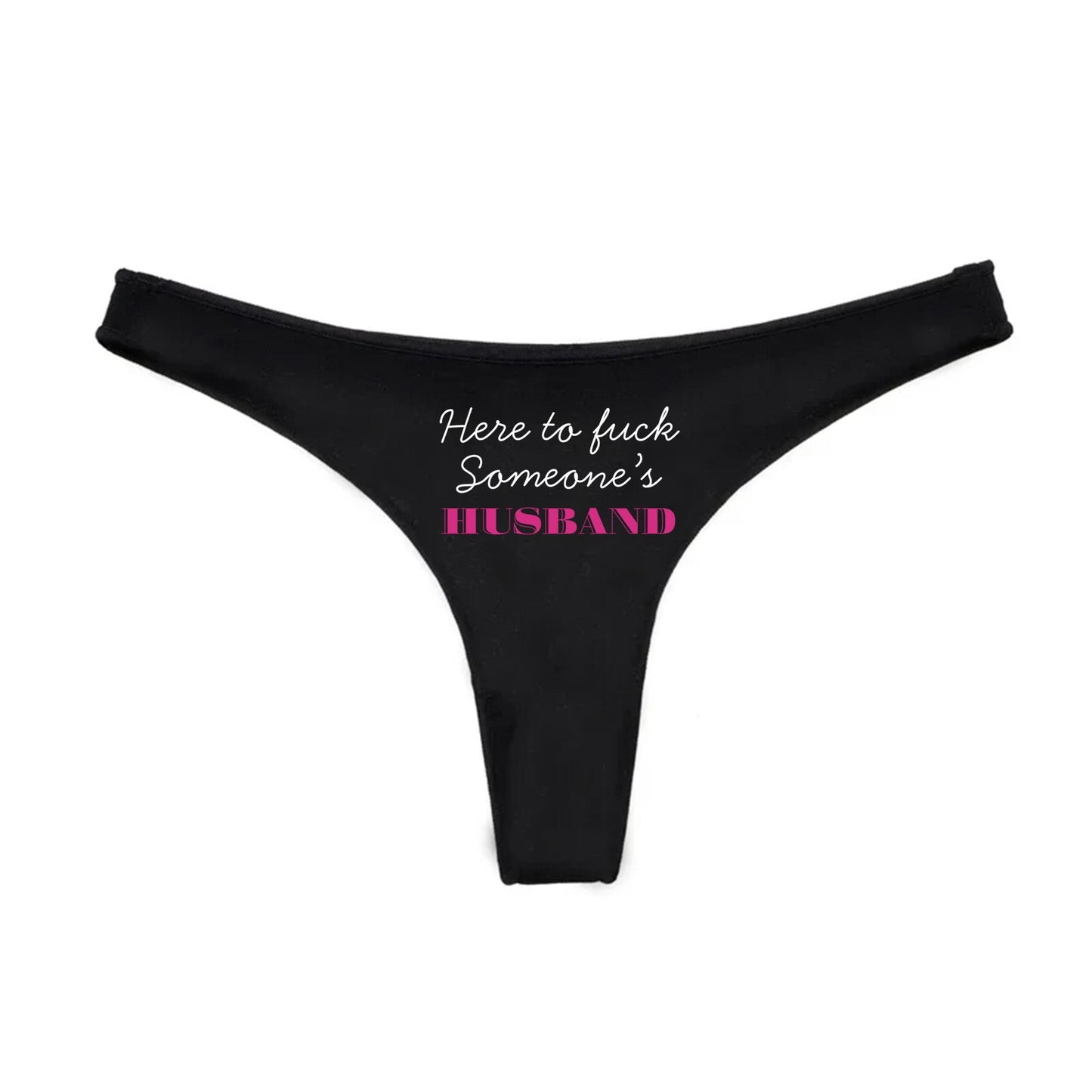 Here to fuck somebody husband Swinger Thong| Hotwife lifestyle QoS Panties, Sexy Gift Idea Wife, Queen of Spades, cuck husband Underwear