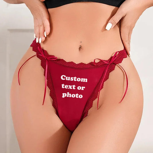 Custom panties Sexy  Name Thong | Custom sexy panty, personalized G string, Customized women underwear, valentine gift for her