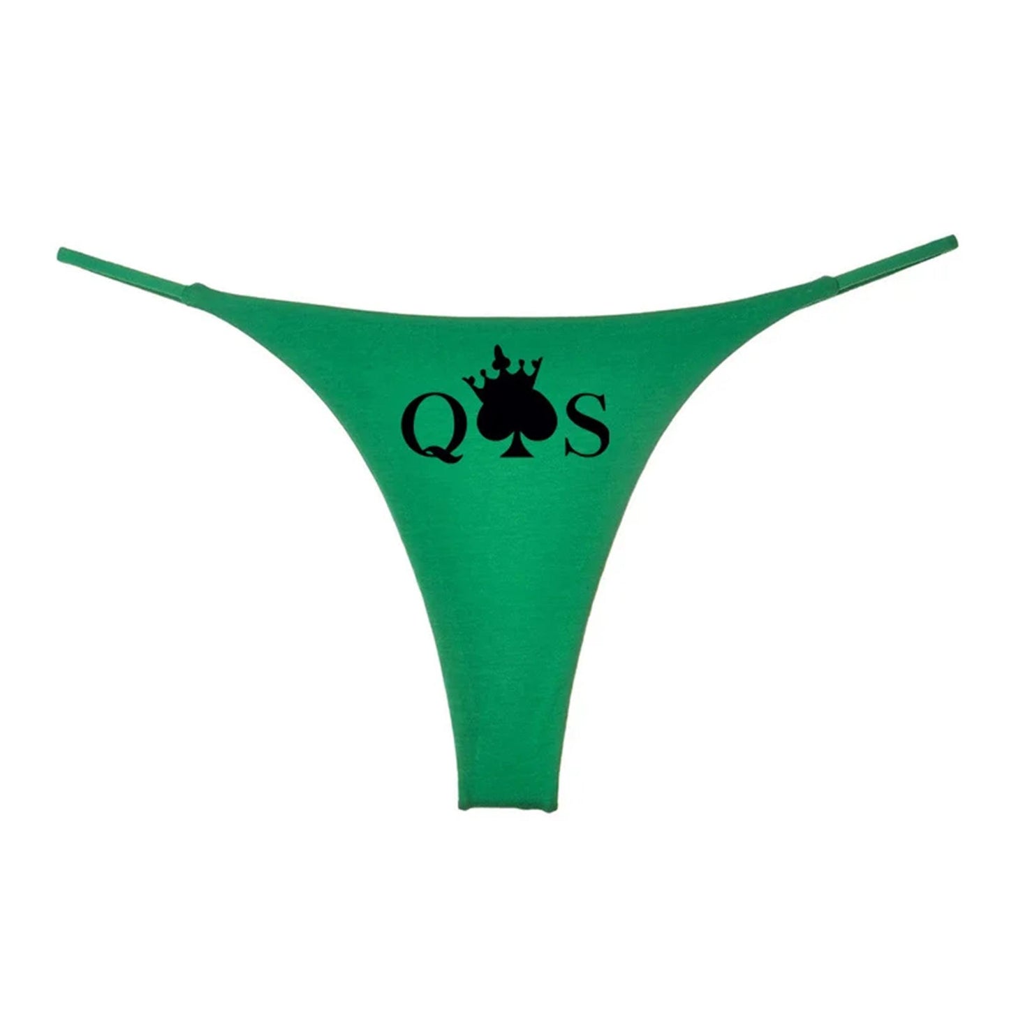QOS Panties Queen of Spade G string underwear Hotwife Thong crown | Bull Cuck| sexy Panties sex| Roleplay and Interracial Swinger Lifestyle