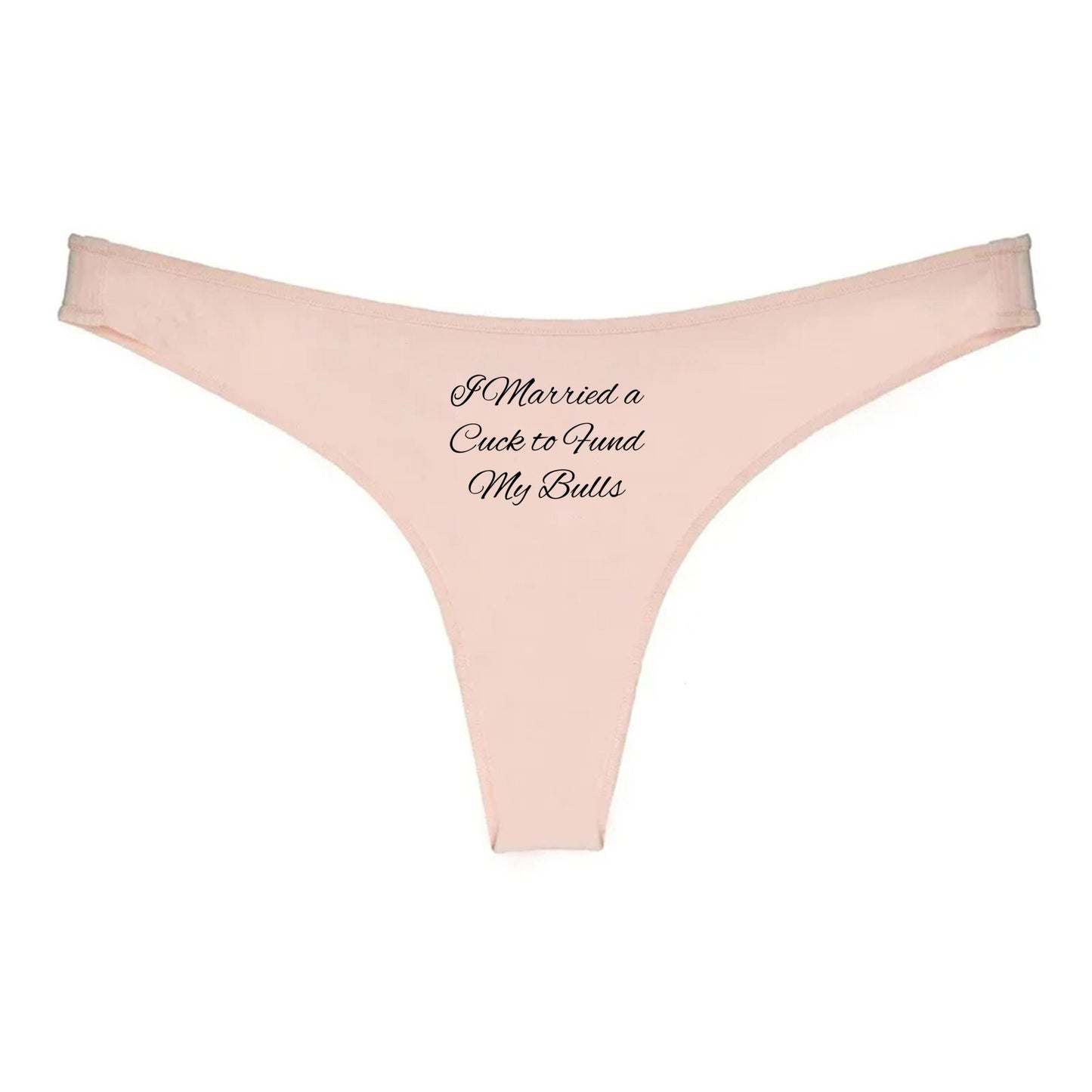 I married a cuck to fund my bull Thong | Hotwife lifestyle QoS Panties, Sexy Gift Idea for Wife, Queen of Spades, Surprise Him UnderwearI