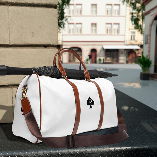 Queen of Spades Travel Bag | Hotwife QOS Weekend Duffel, Kinky Luggage, BBC Swinger Lifestyle Overnight Bag Gift, swinger cruise, cuckold