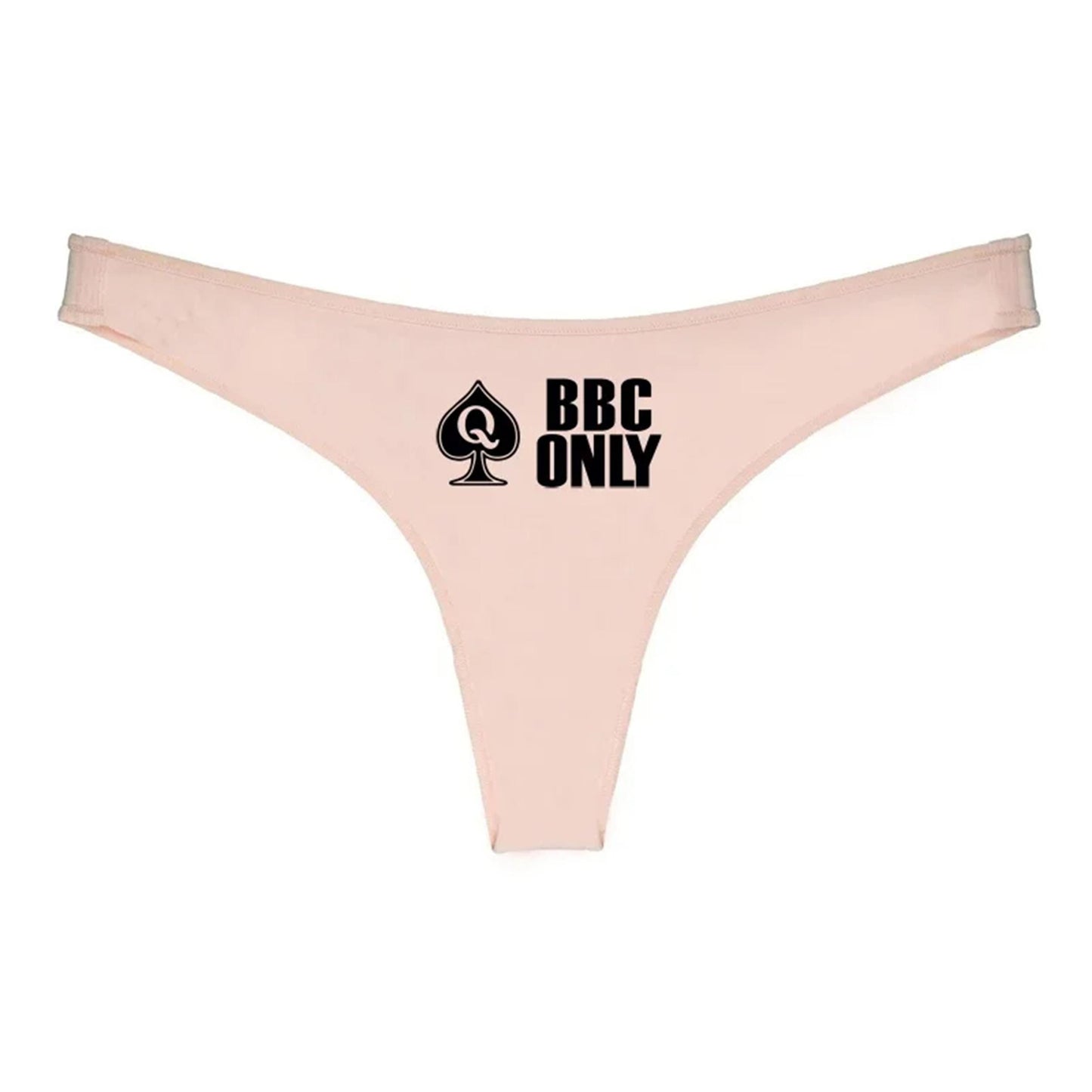 Queen of Spade Thong| Hotwife QoS sexy panty BBC only, underwear for sex| Roleplay and Interracial Swinger Lifestyle pineapple G String MILF